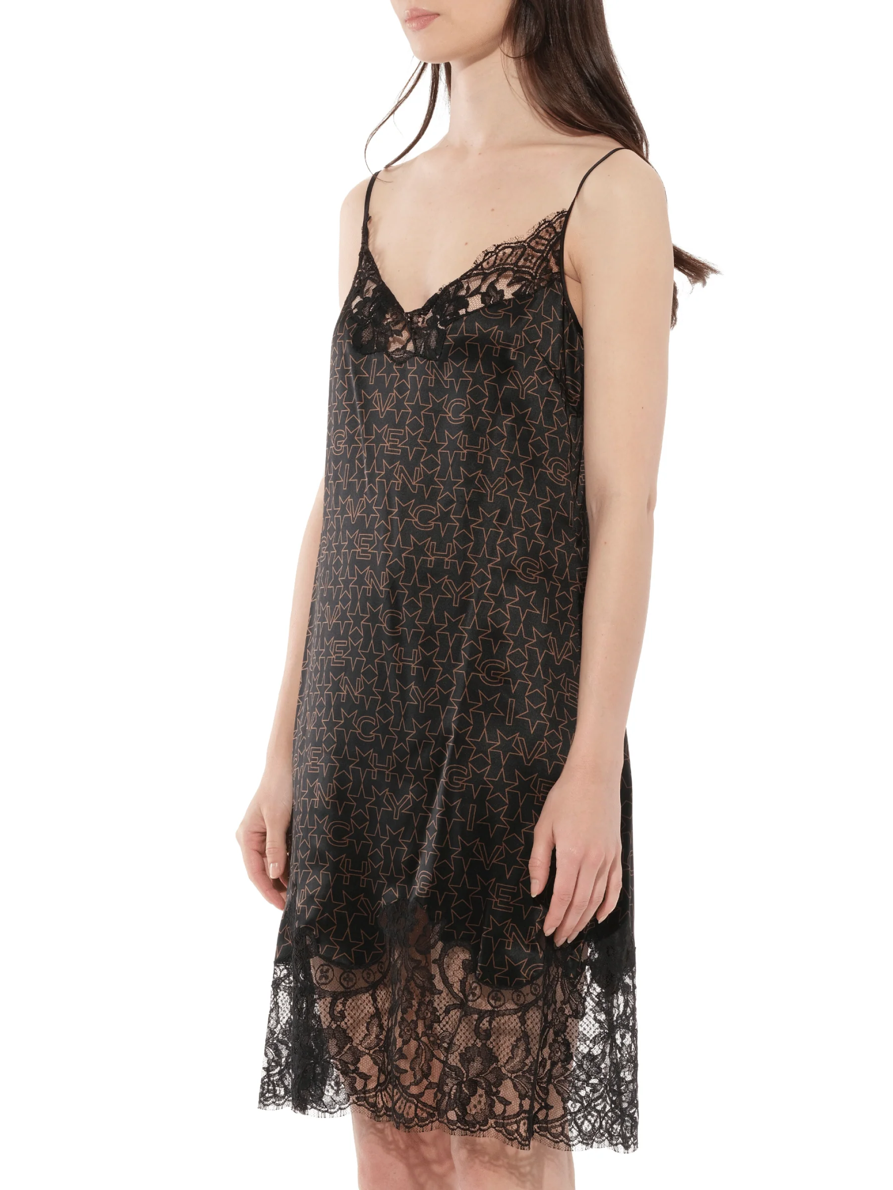 Silk Dress in Black - Image 5