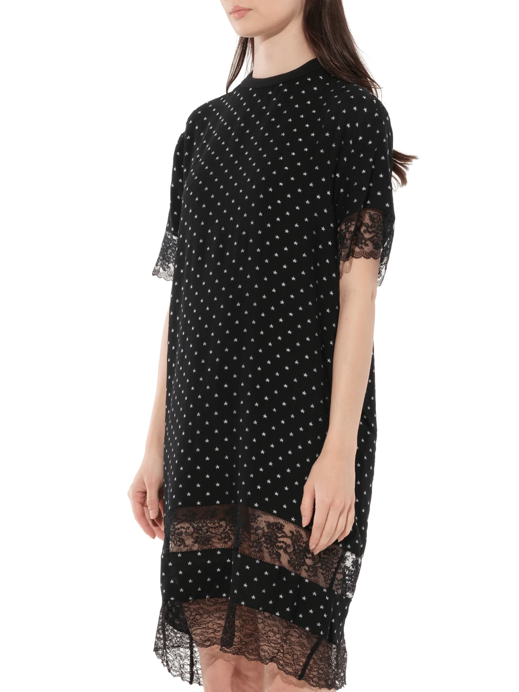 Silk Dress in Black - Image 5