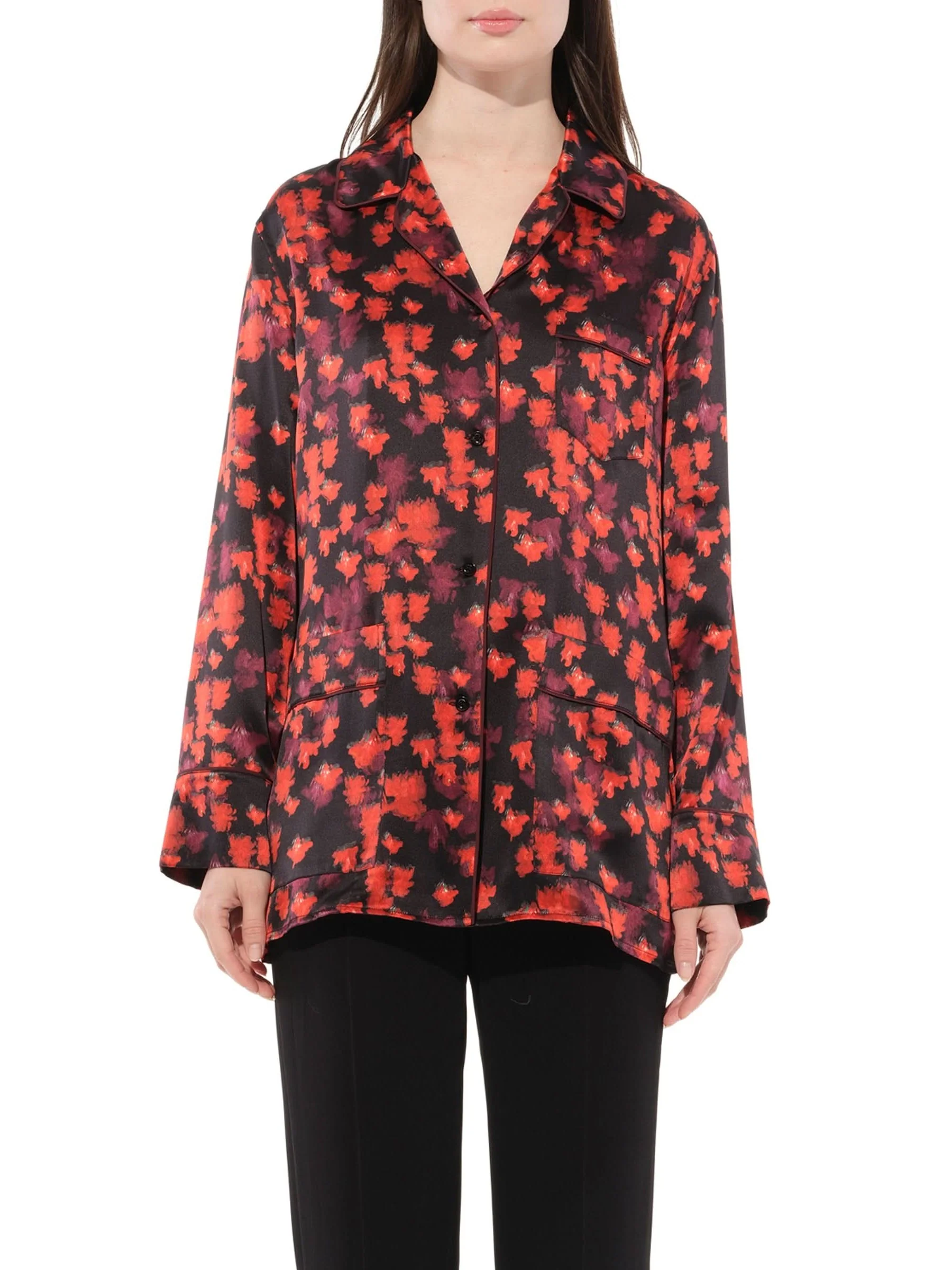 Silk Shirt in Multicolor