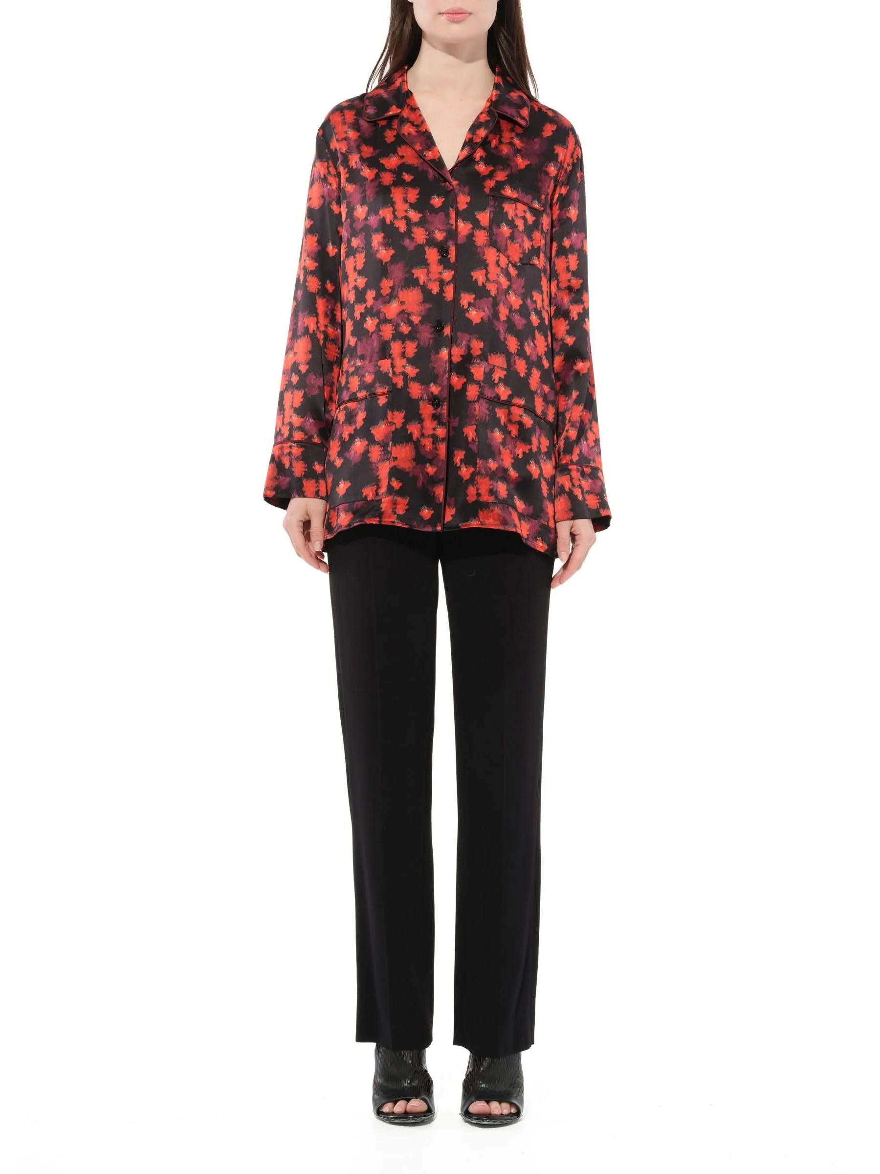 Silk Shirt in Multicolor - Image 4