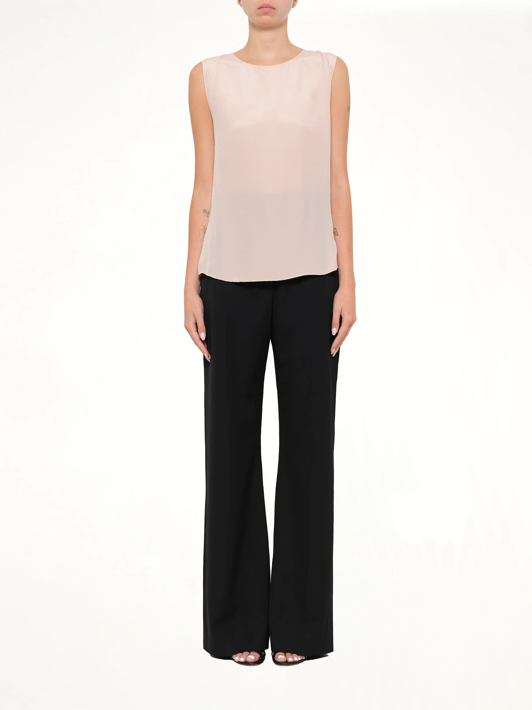 Silk Top in Blush - Image 2