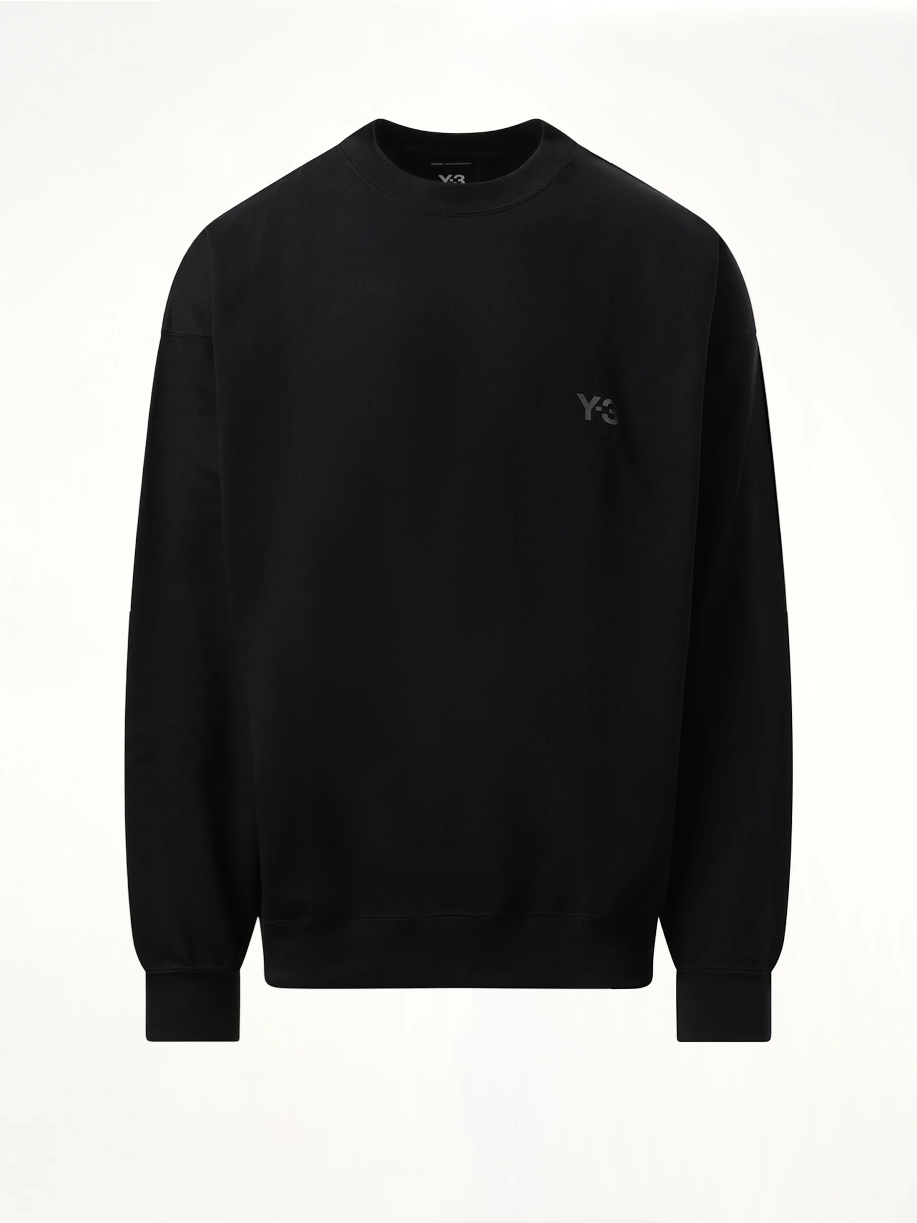 Simple Logo Sweatshirt in Black - Image 2