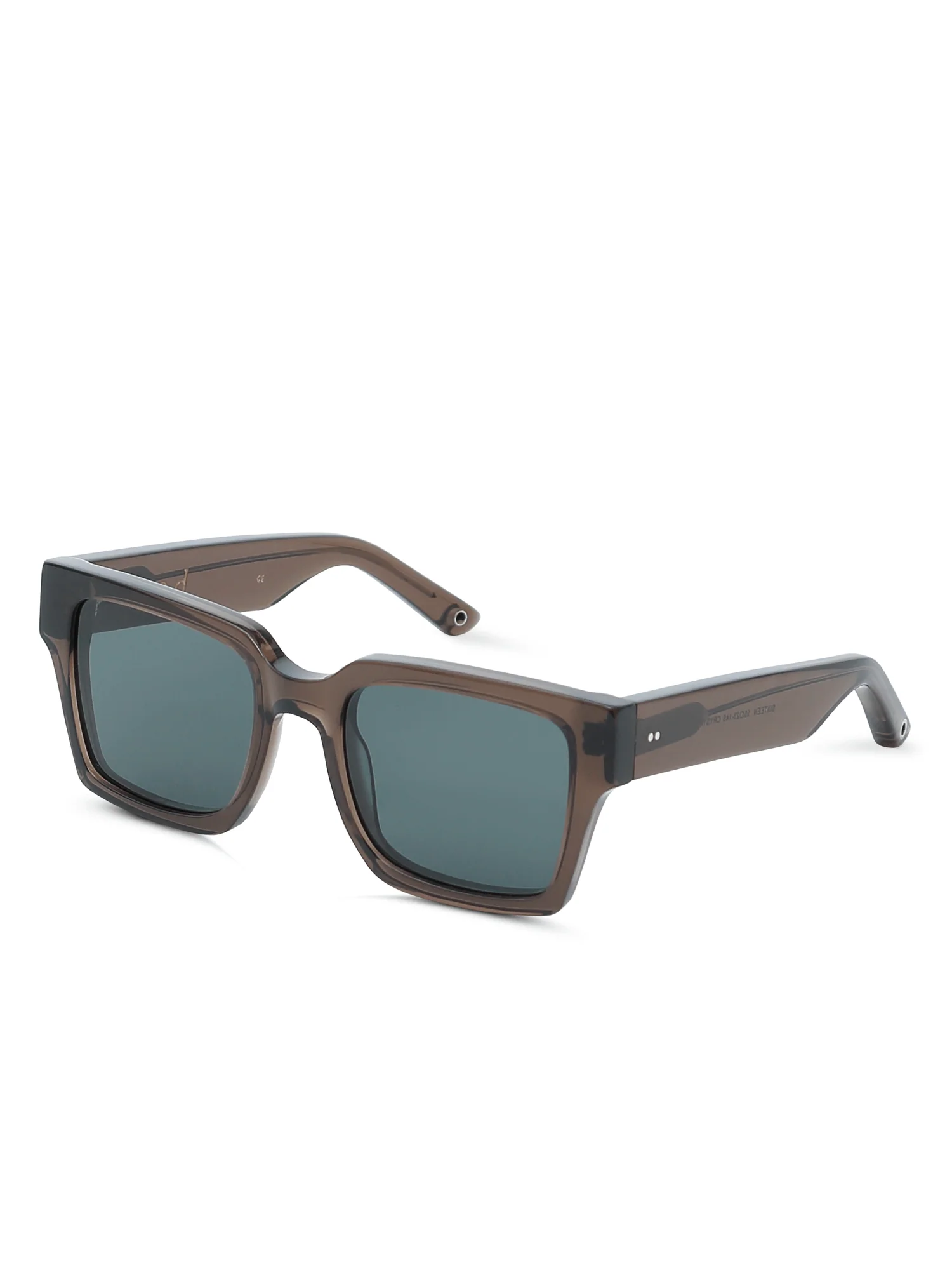 Sixteen Crystal Grey Sunglass with Grey Flash Lens