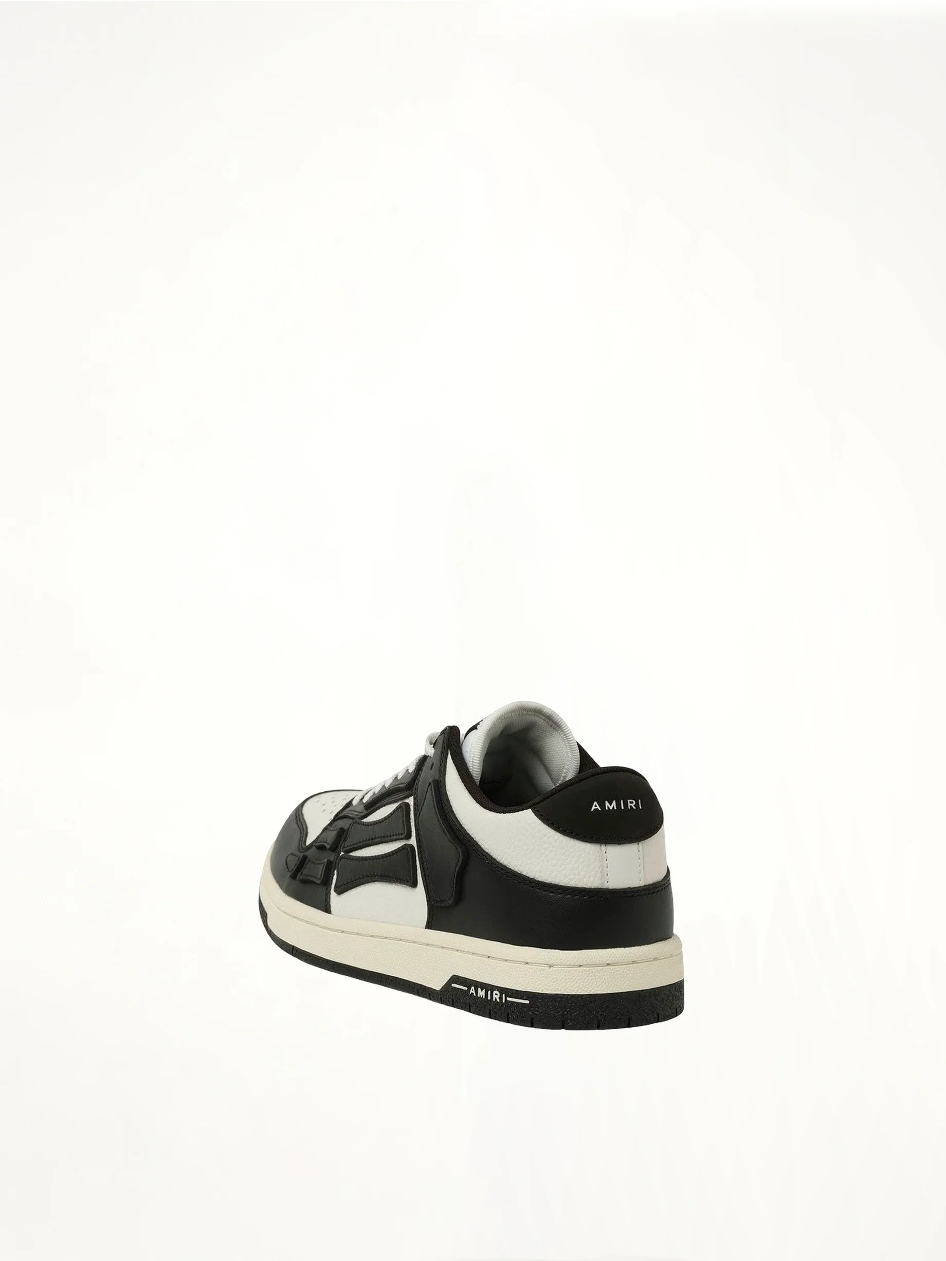 Skeleton Low Sneaker in Black/White - Image 3