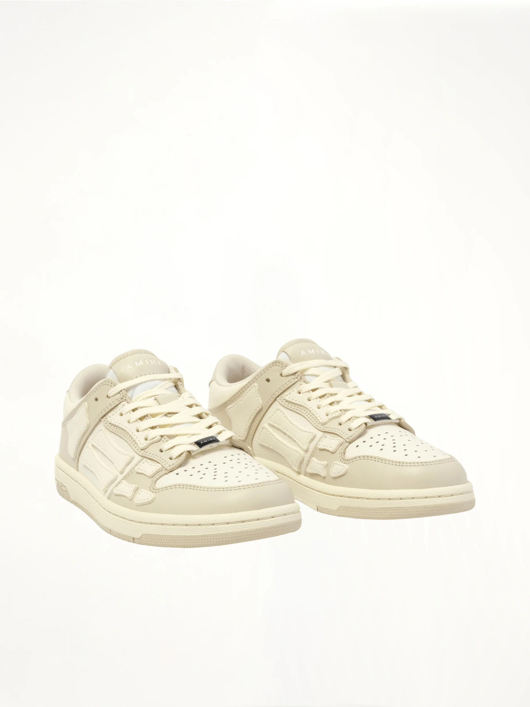 Skeleton Top Low Sneaker in Alabaster - Image 2