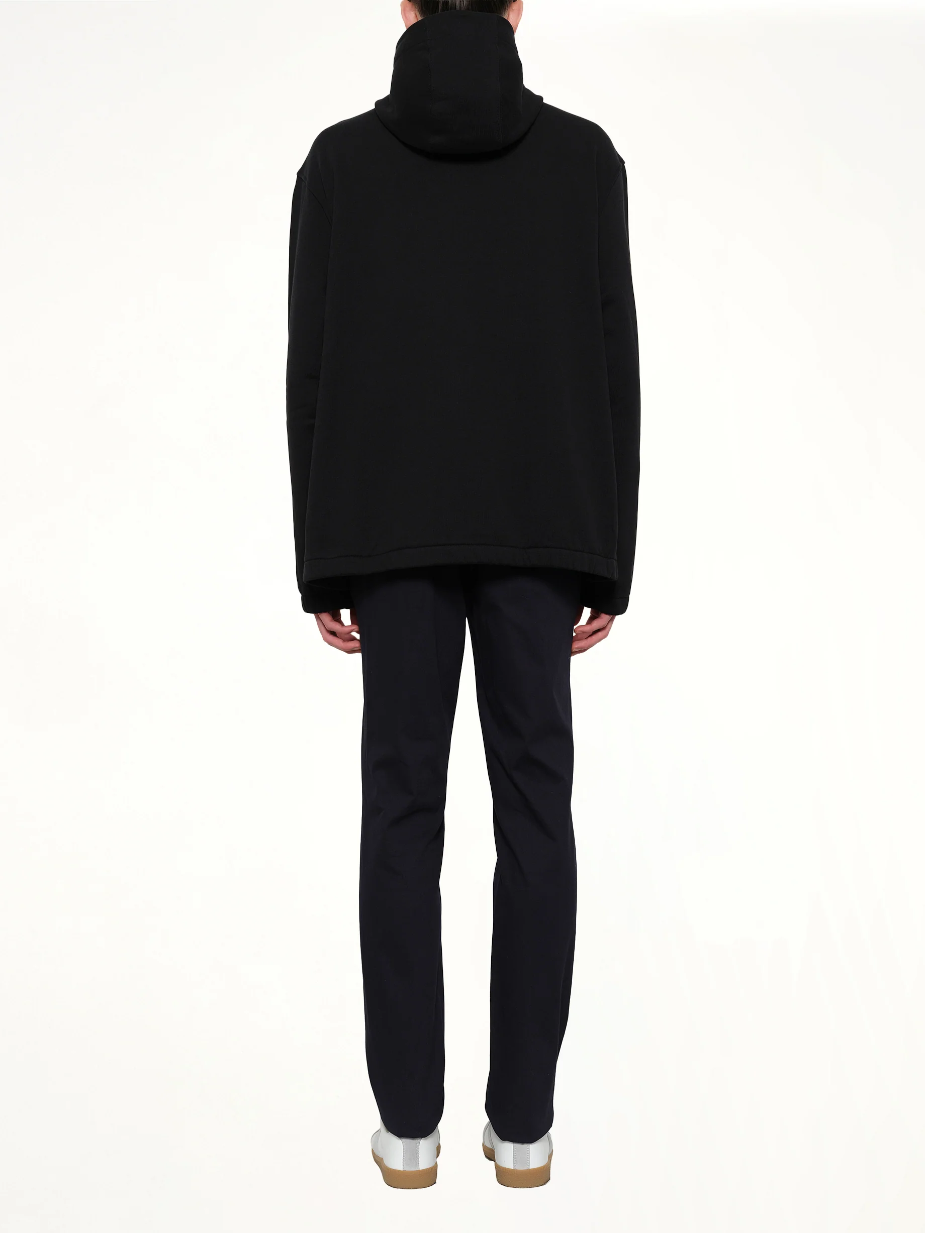 Ski Hood Sweatshirt in Black - Image 4