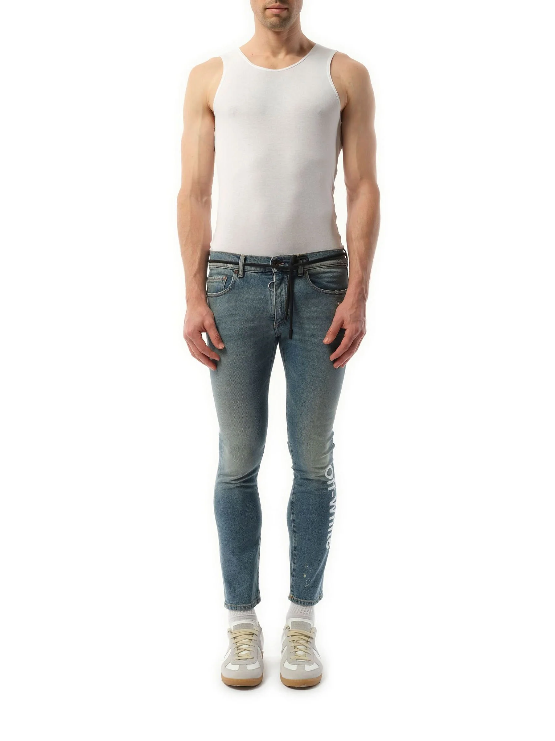 Skinny Denim Jeans in Vintage - Image 4