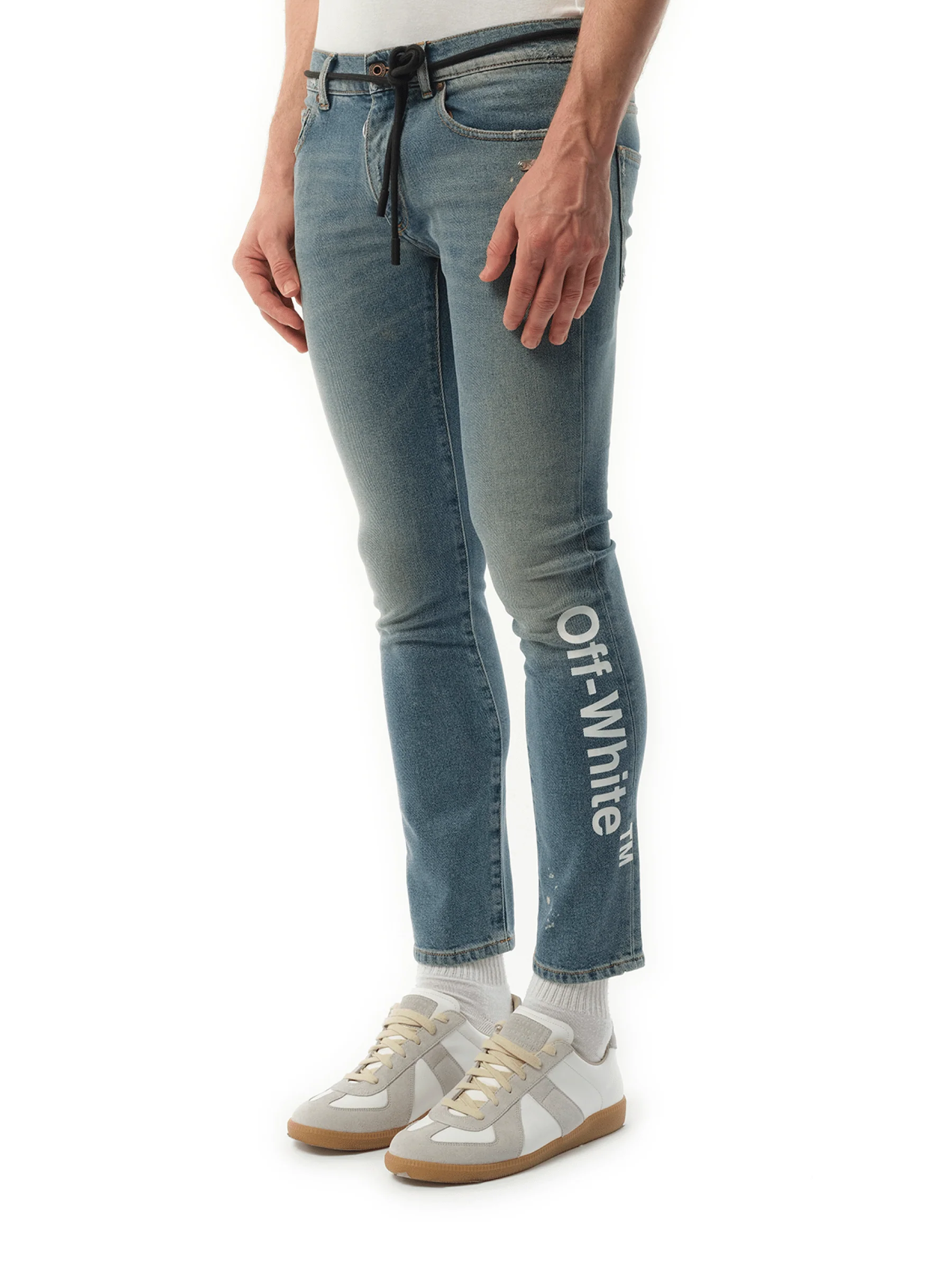 Skinny Denim Jeans in Vintage - Image 5
