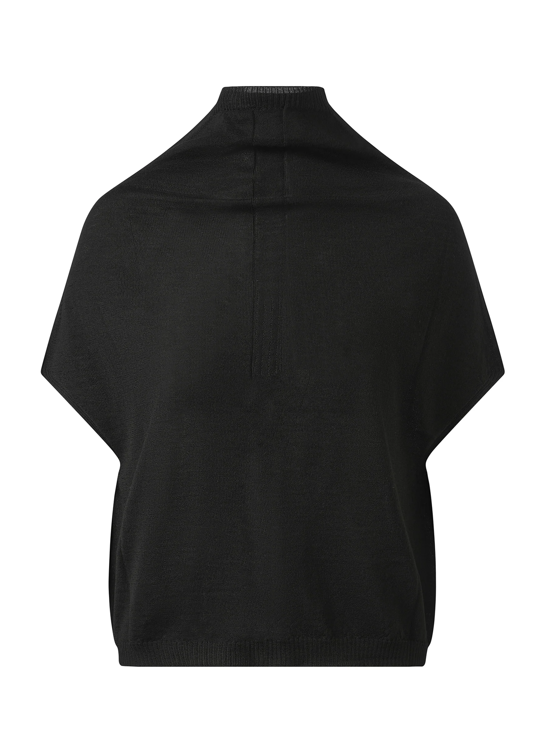 Sleeveless Crater in Black - Image 2