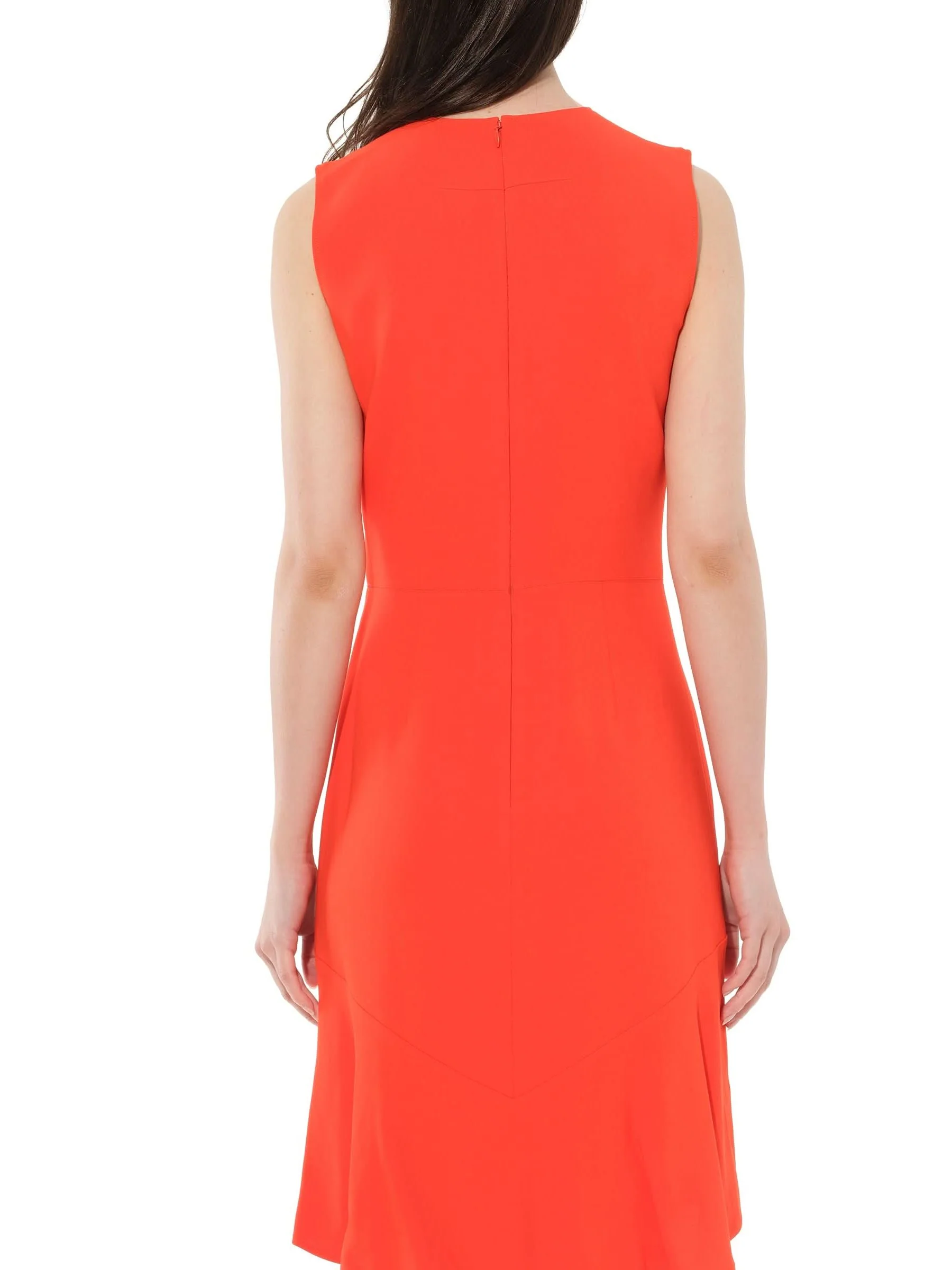 Sleeveless Dress in Orange - Image 6