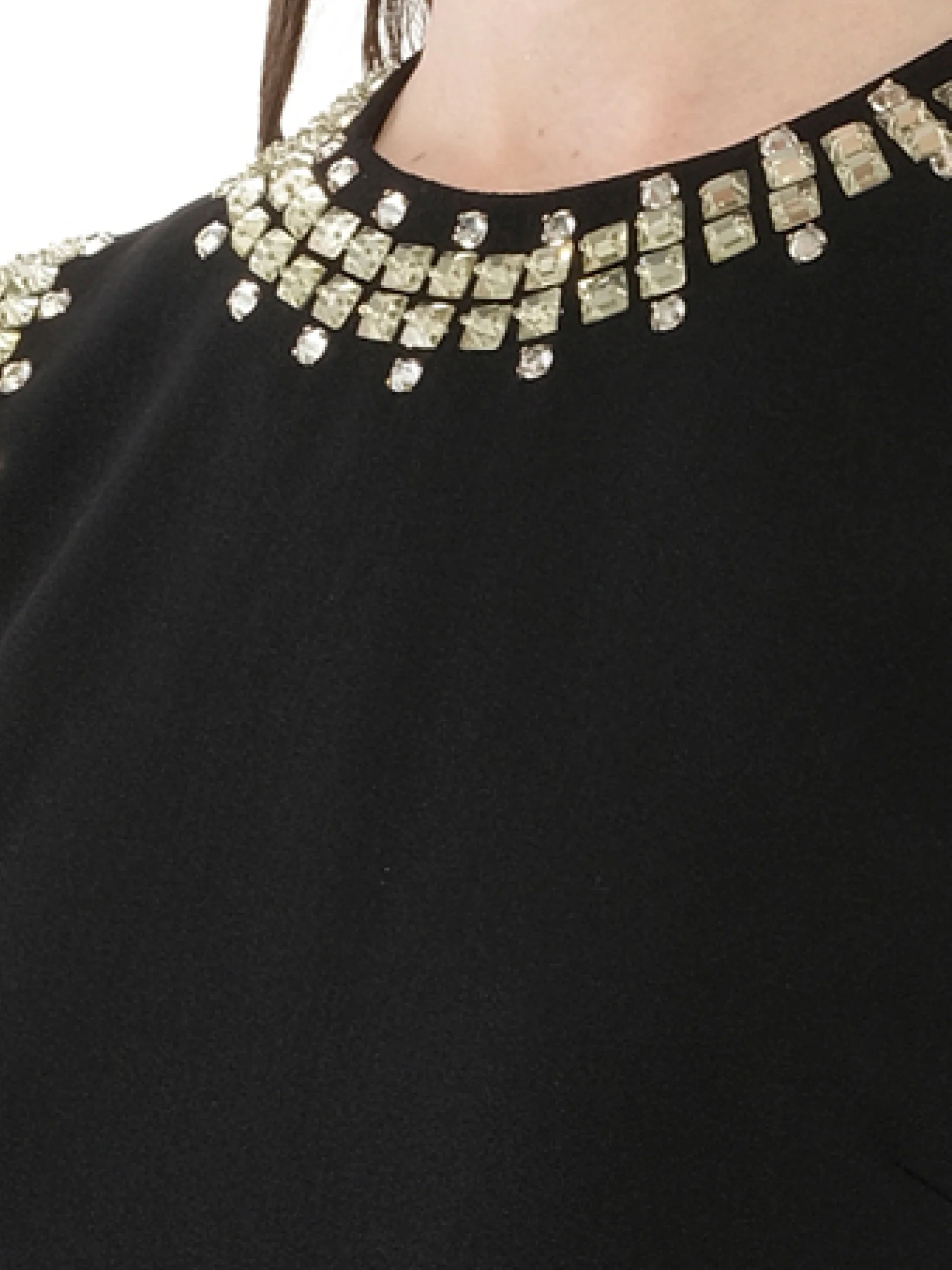Sleeveless Dress in Black - Image 2