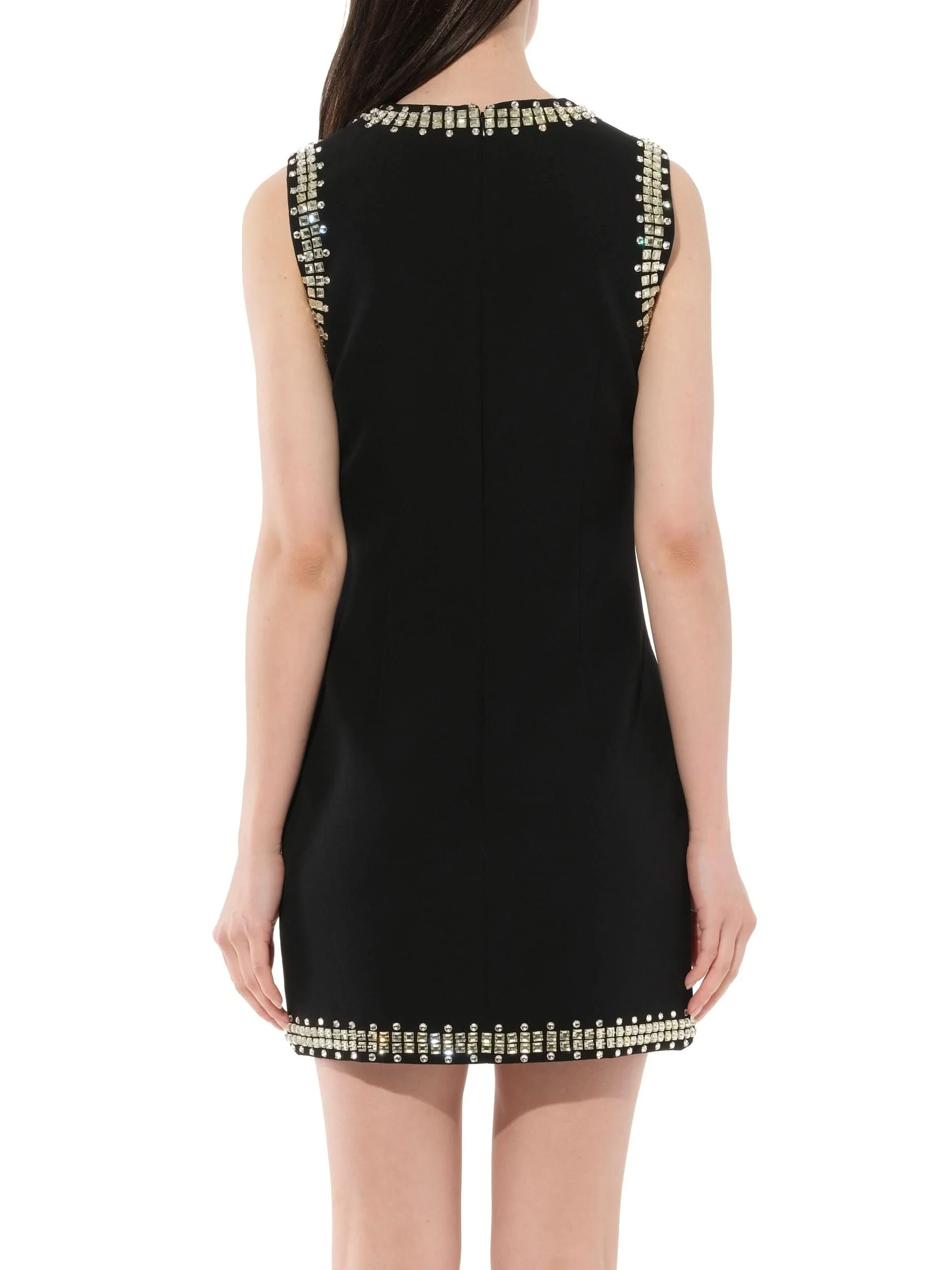 Sleeveless Dress in Black - Image 6