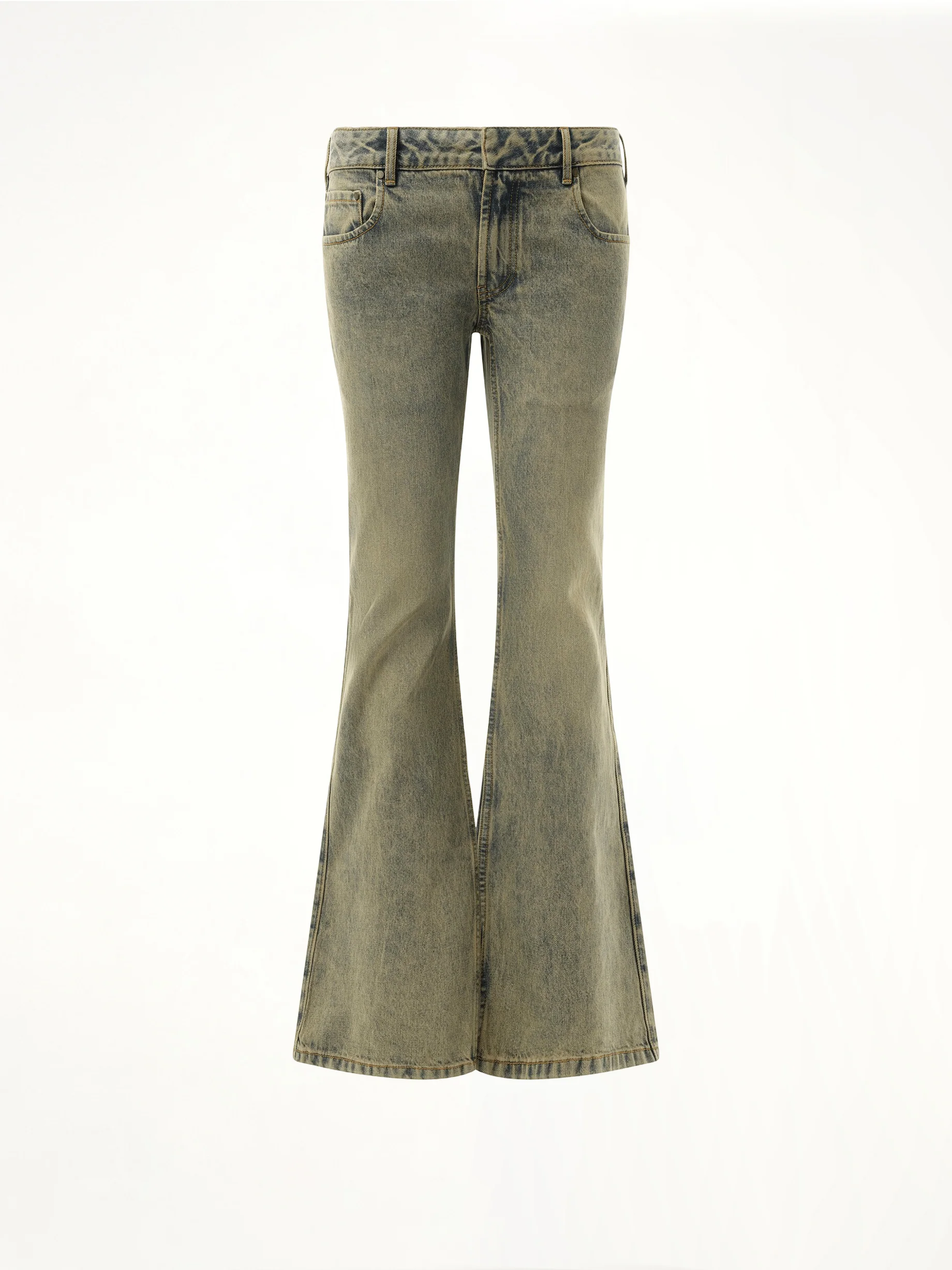 Slim-Flared Jeans in Surfacewave - Image 2