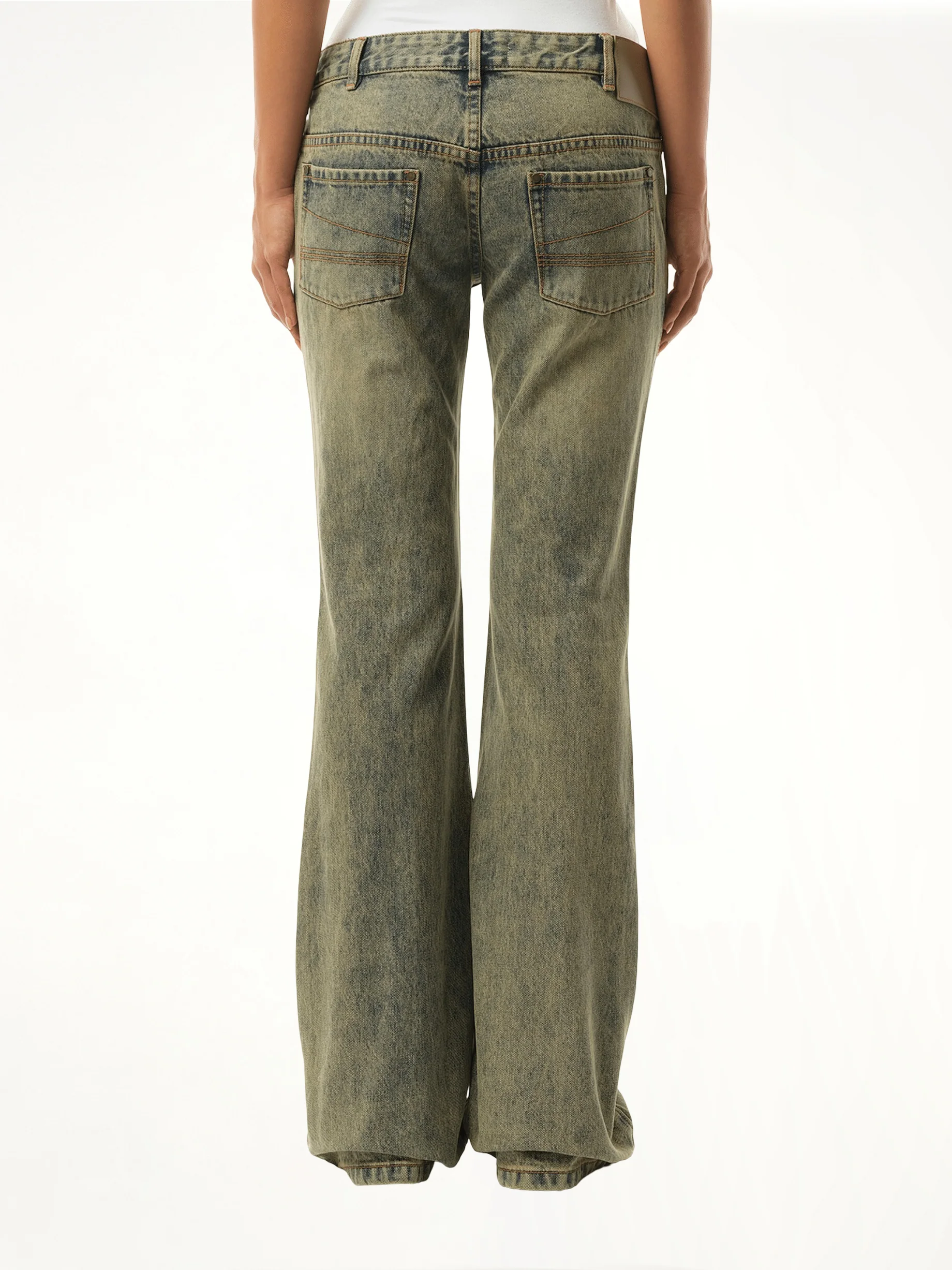 Slim-Flared Jeans in Surfacewave - Image 6