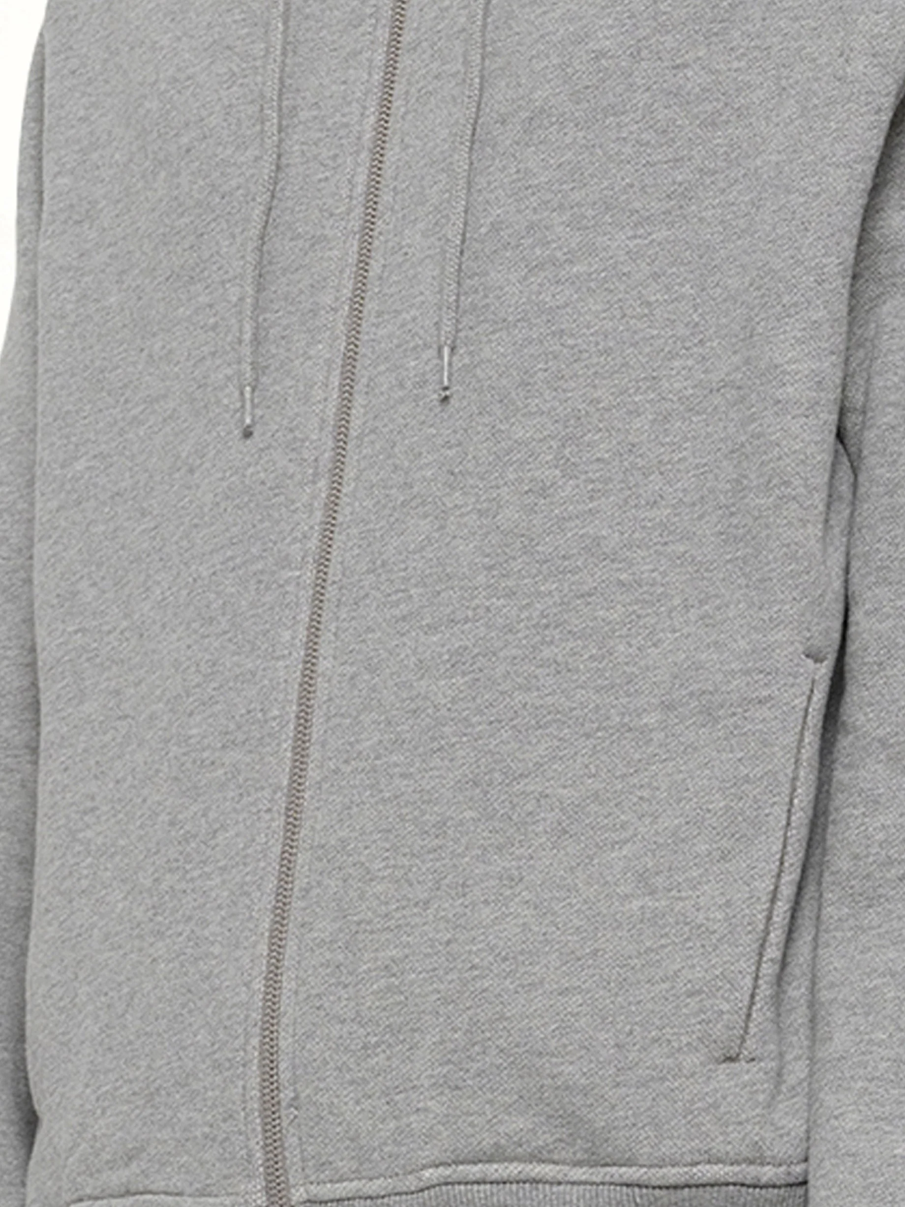 Slim Zip Up in Grey Marle - Image 8