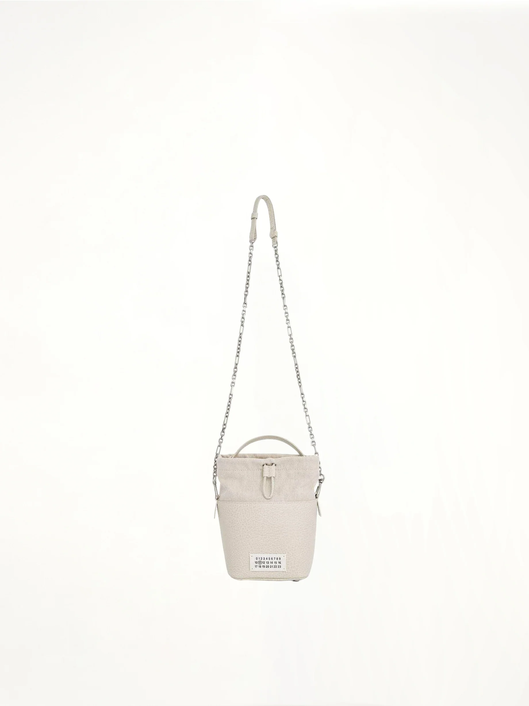 Small 5AC Bucket Bag in Greige