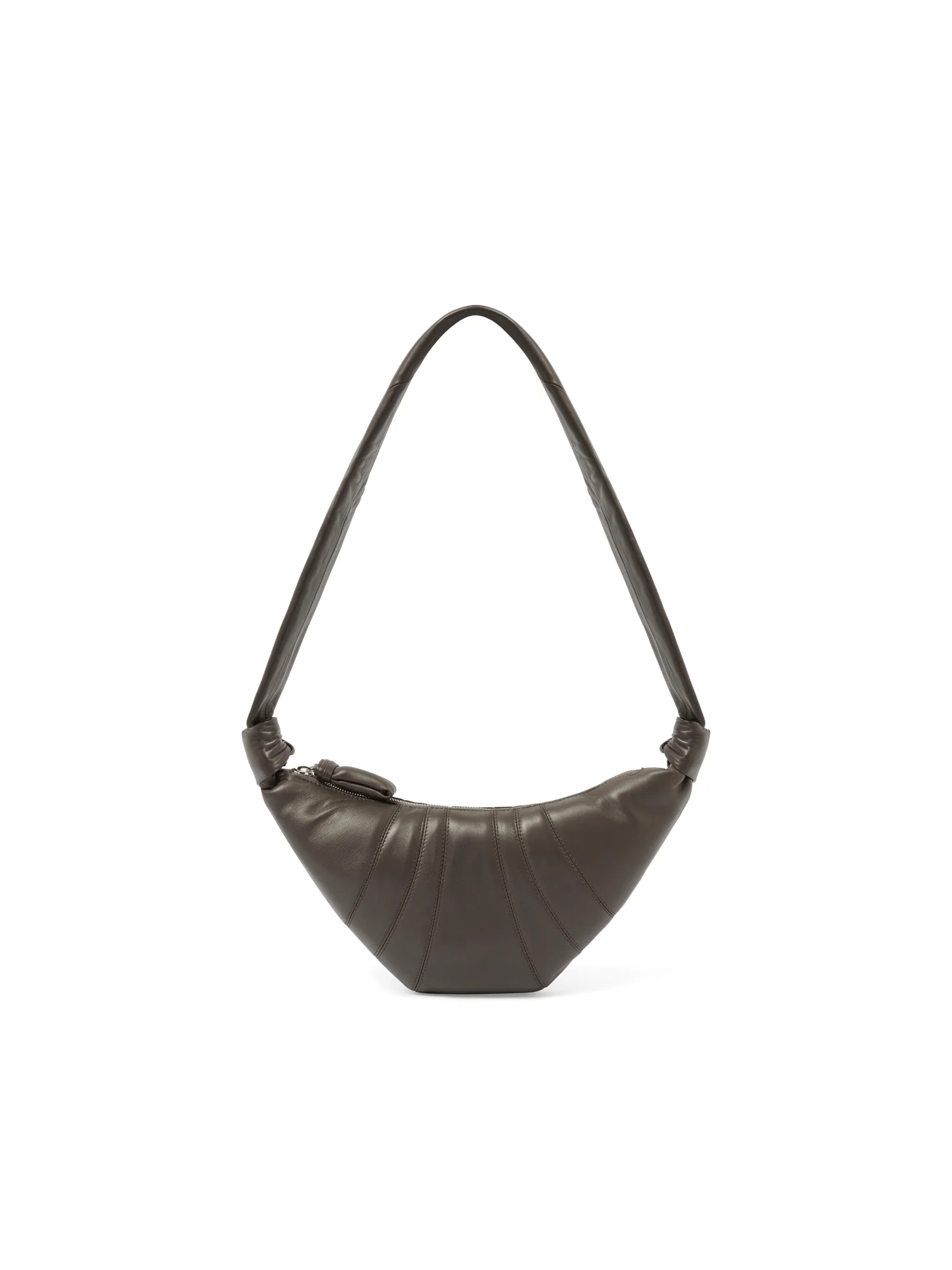 Small Croissant Bag in Mink