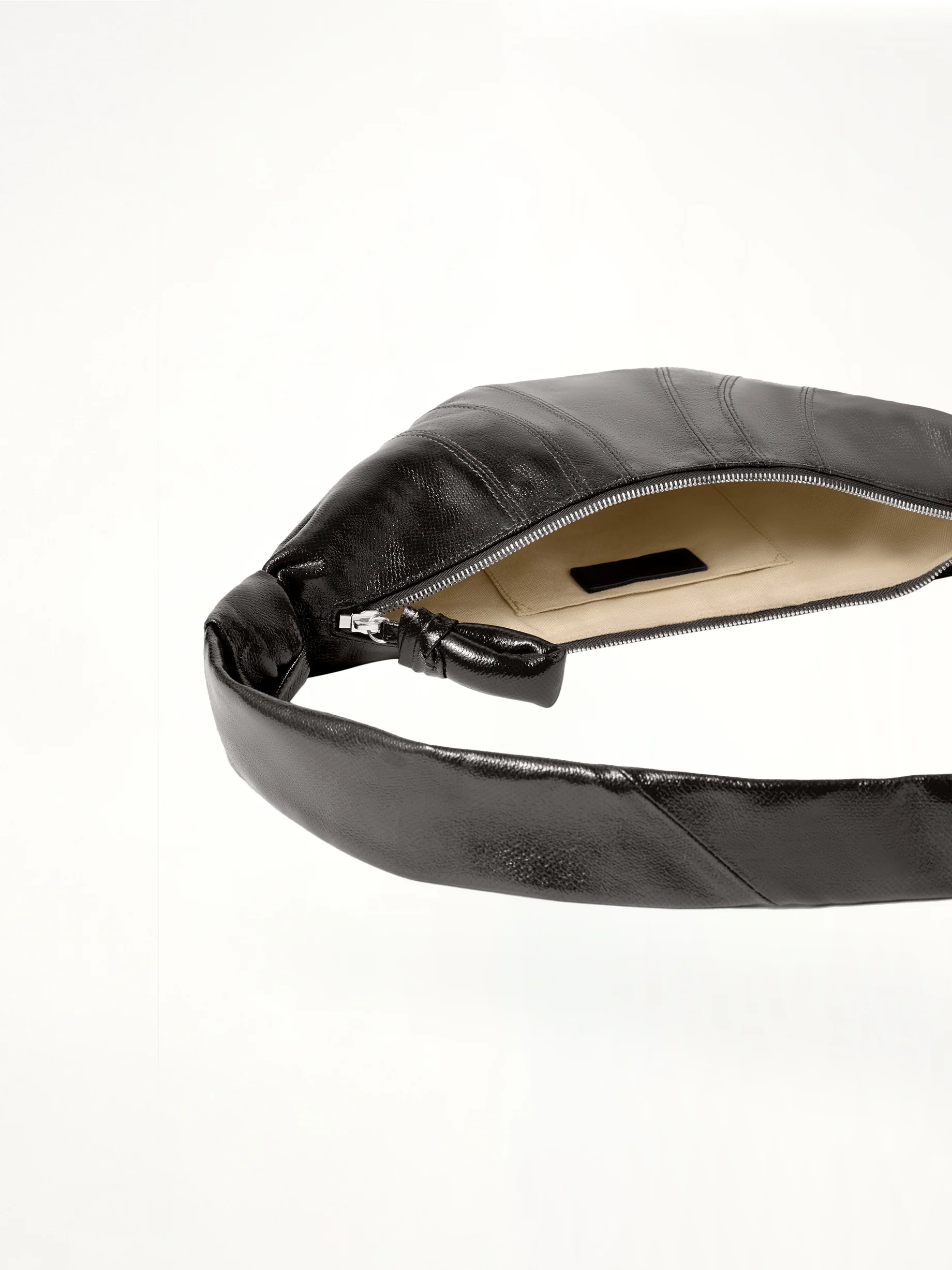 Small Croissant Bag in Truffle - Image 3