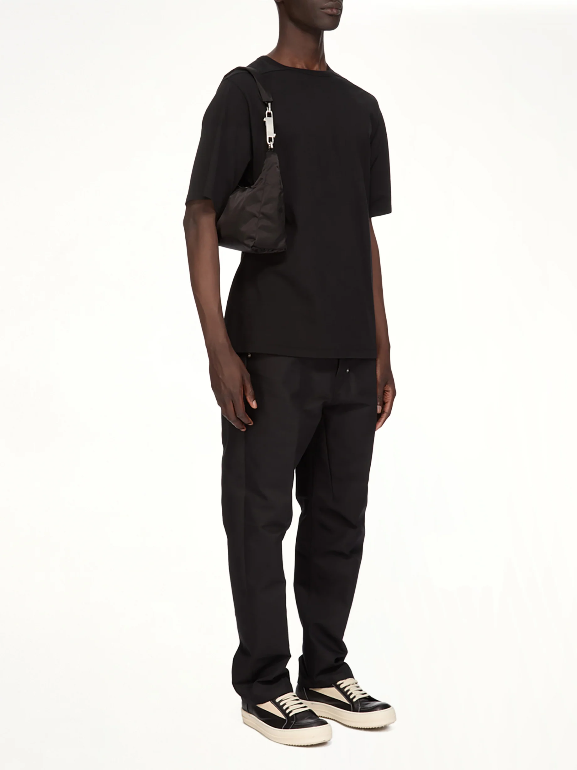 Small Gemini Bag in Black - Image 4