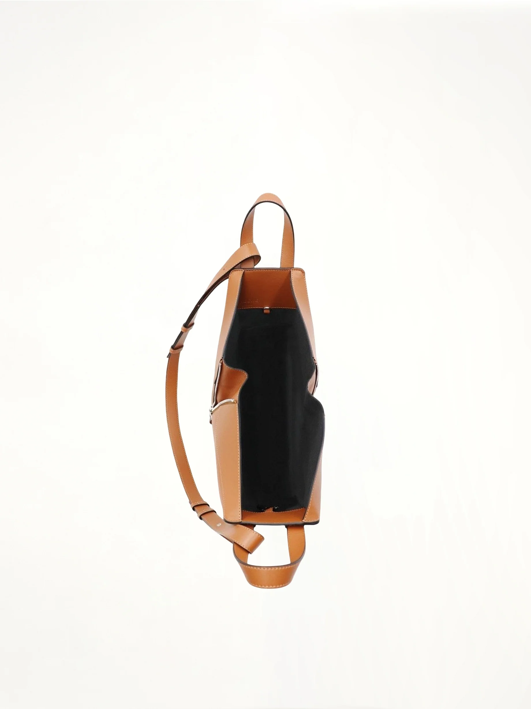 Small Hammock Bag in Classic Calfskin in Tan - Image 5