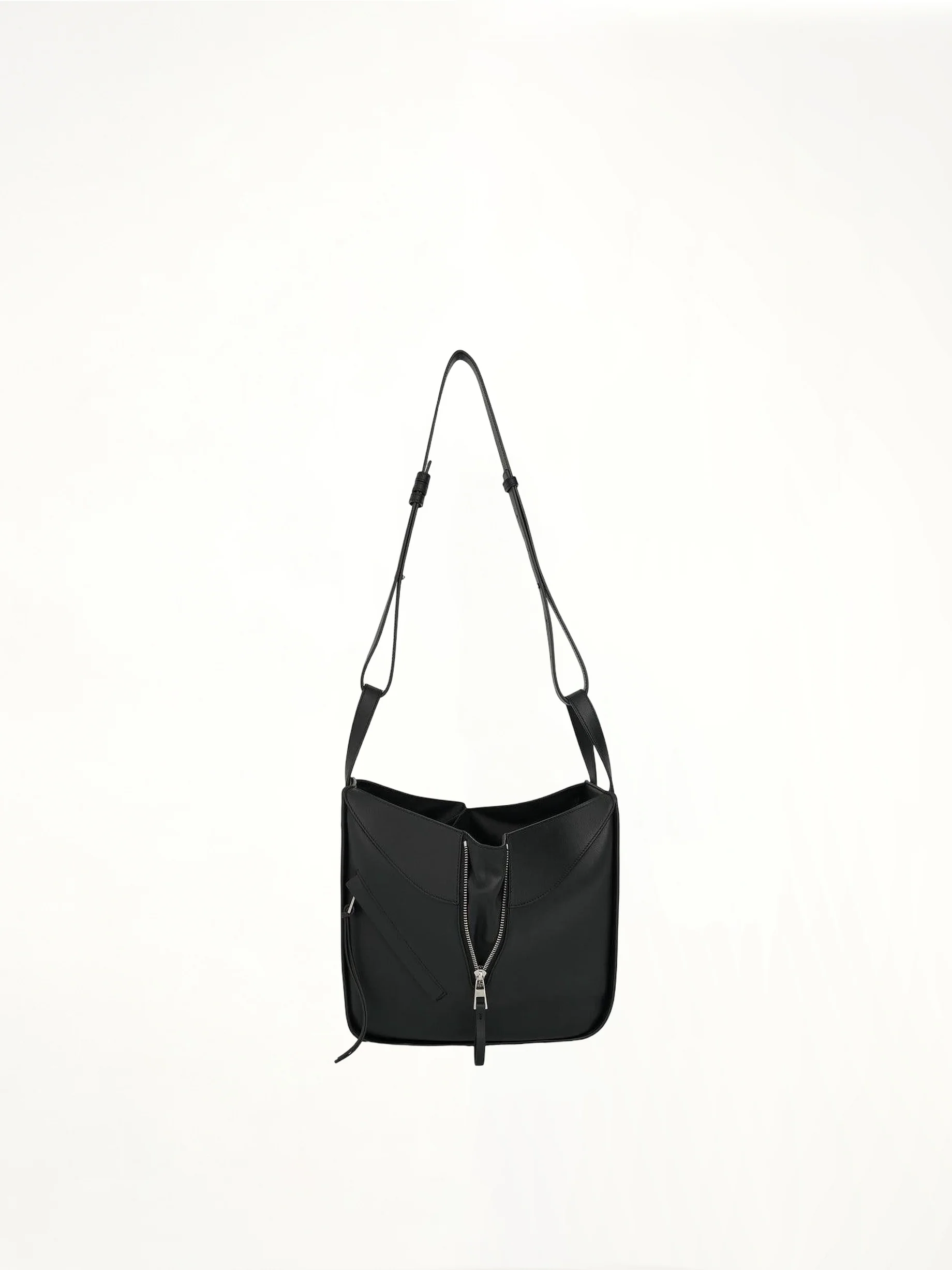 Small Hammock Bag in Classic Calfskin in Black - Image 2