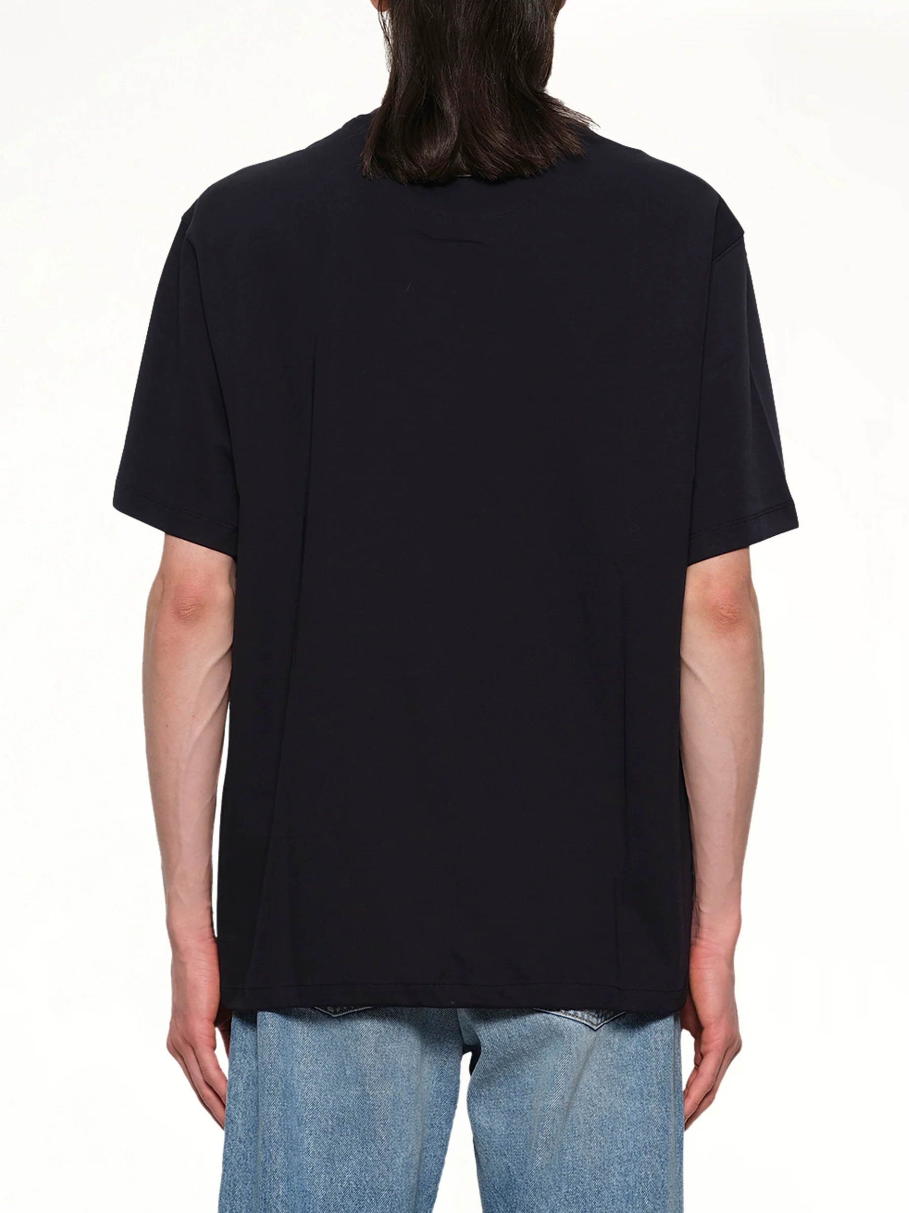 Small Logo T-Shirt in Navy - Image 5