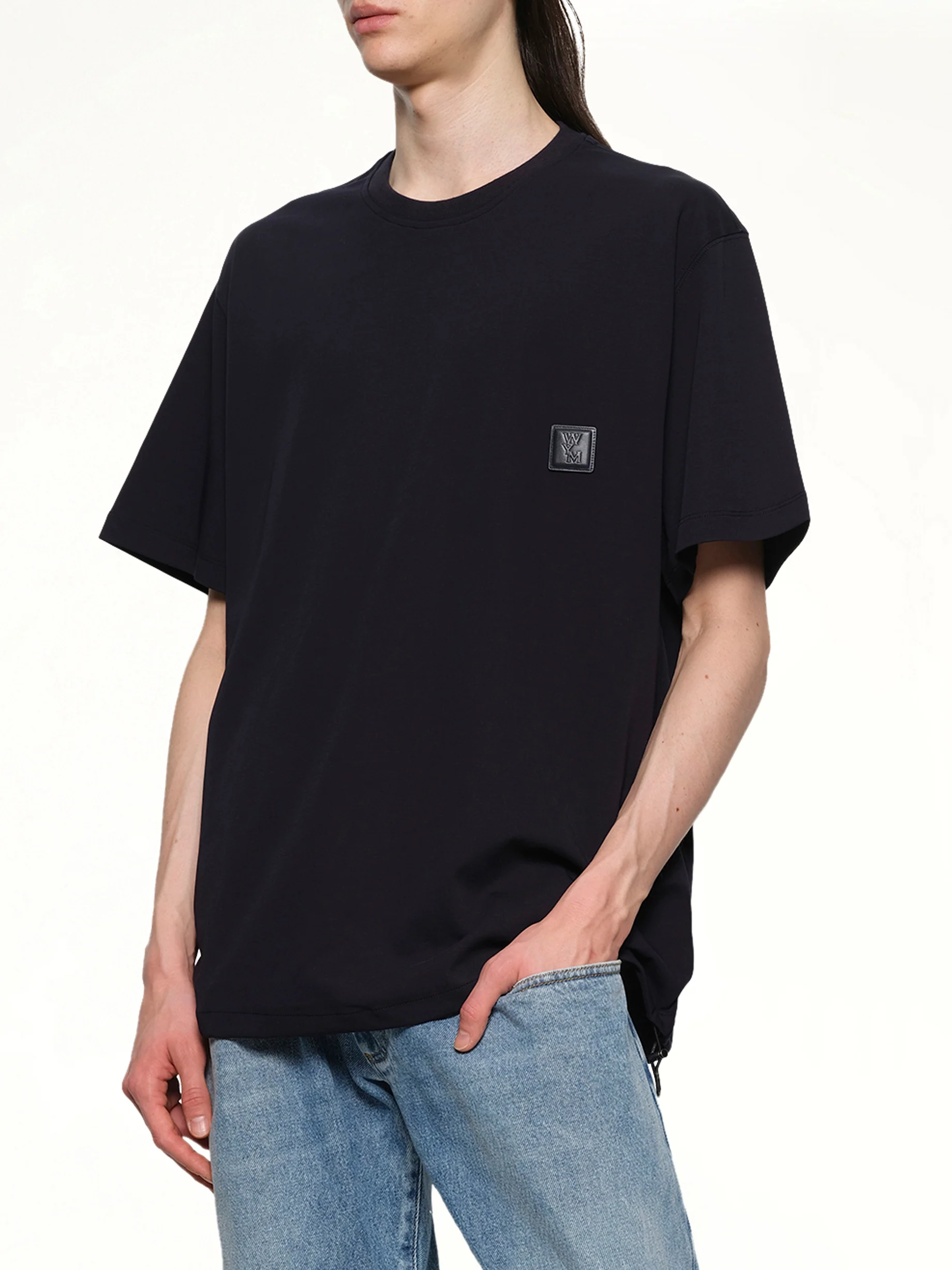 Small Logo T-Shirt in Navy - Image 6