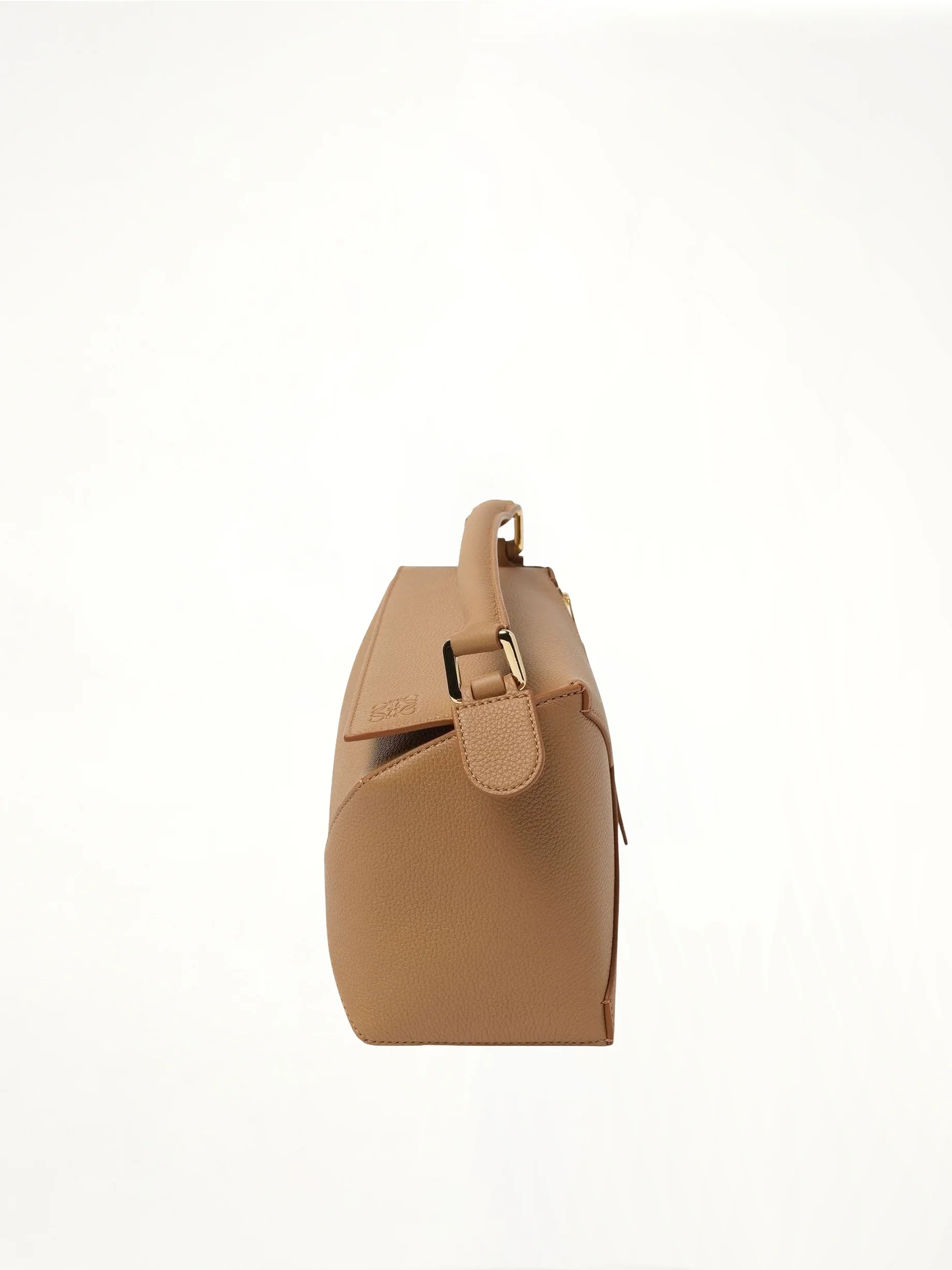 Small Puzzle Edge Bag in Toffee - Image 3