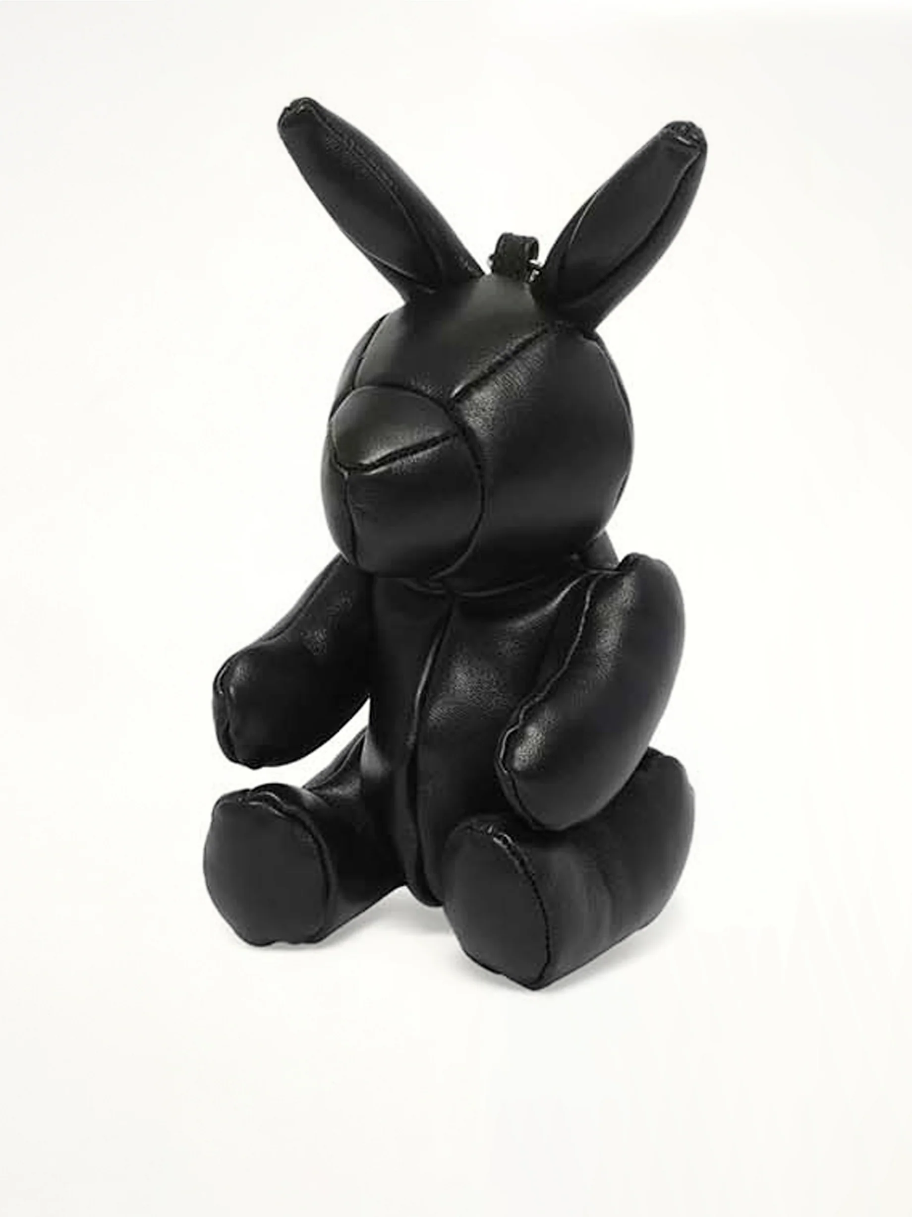 Small Rabbit Bag in Black - Image 2