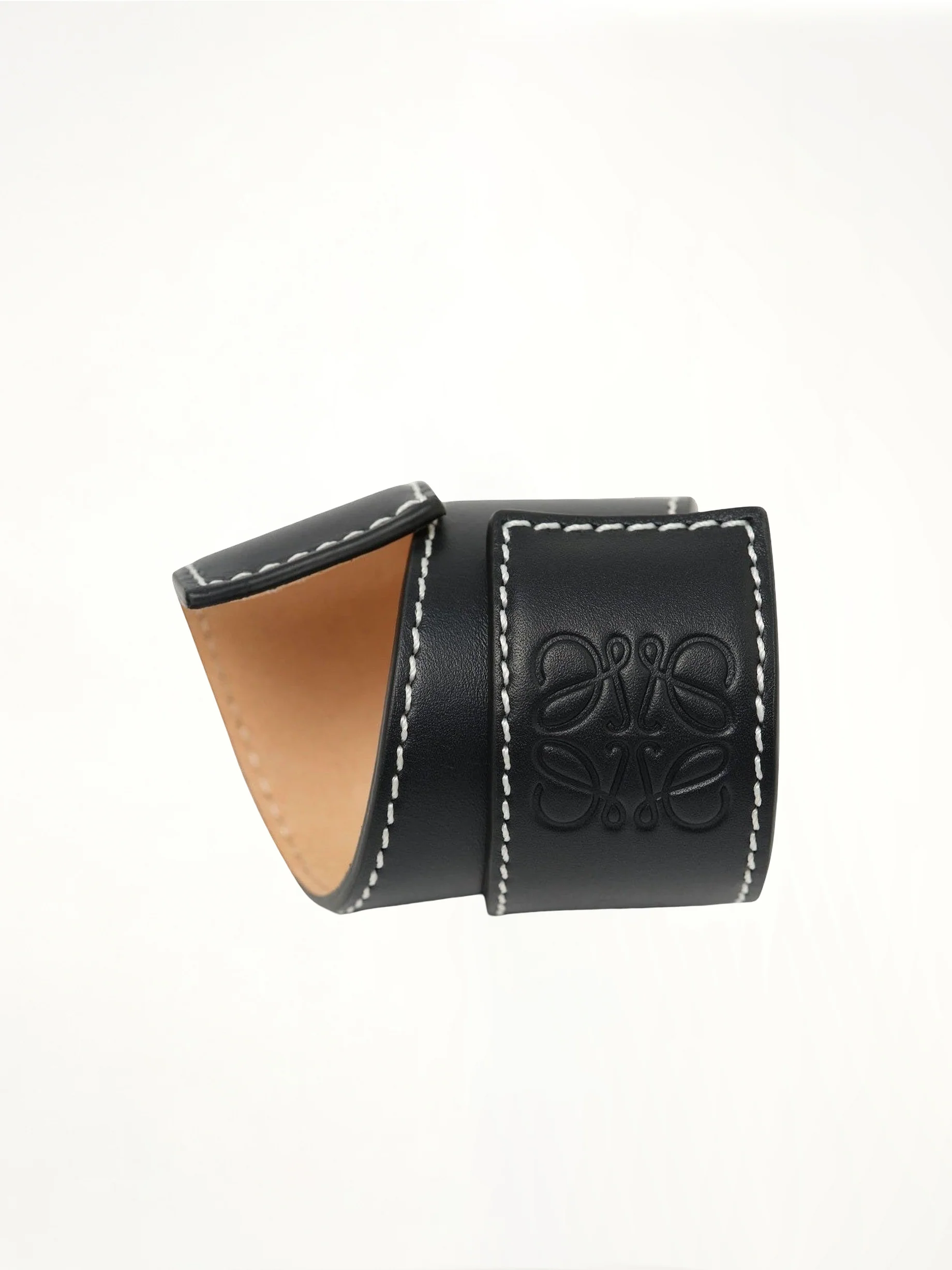 Small Slap Bracelet in Black - Image 2