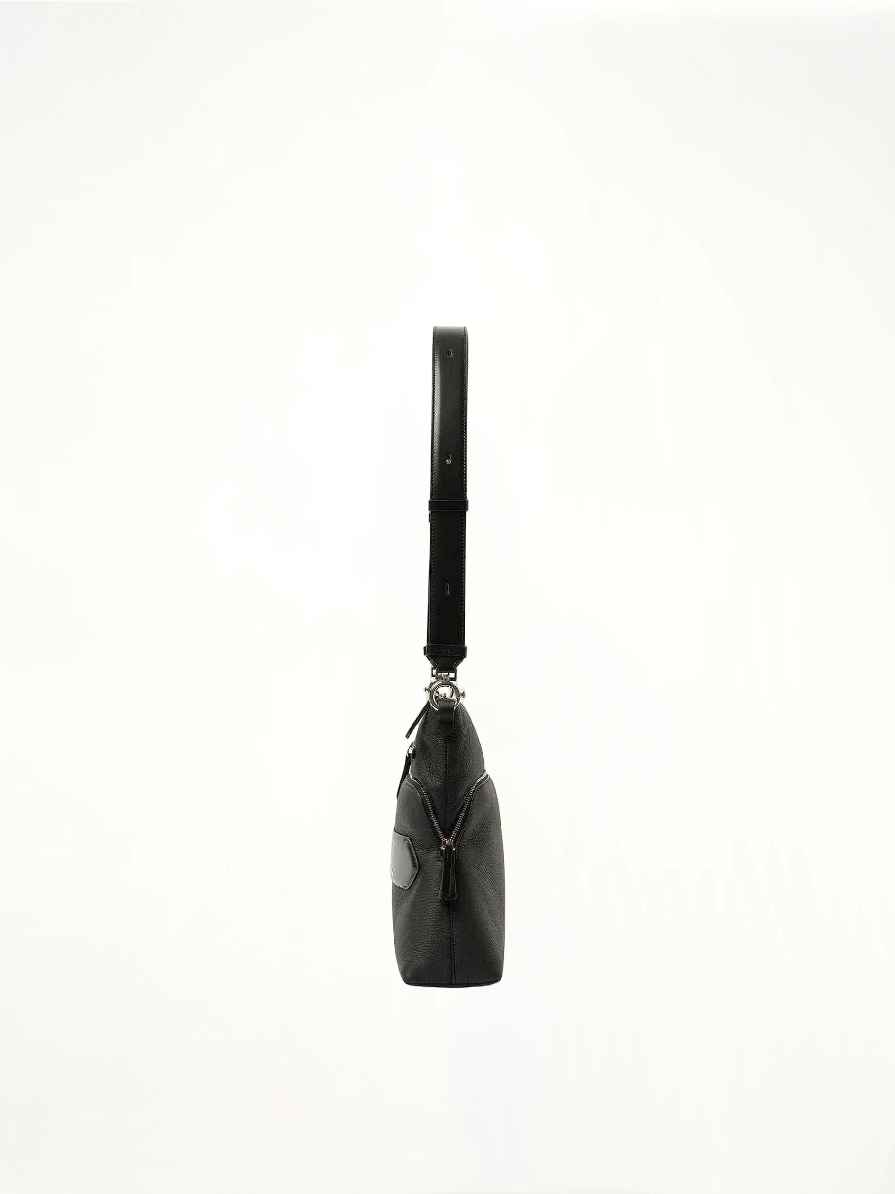 Soft 5AC Multifunction Small Shoulder Bag in Black - Image 5