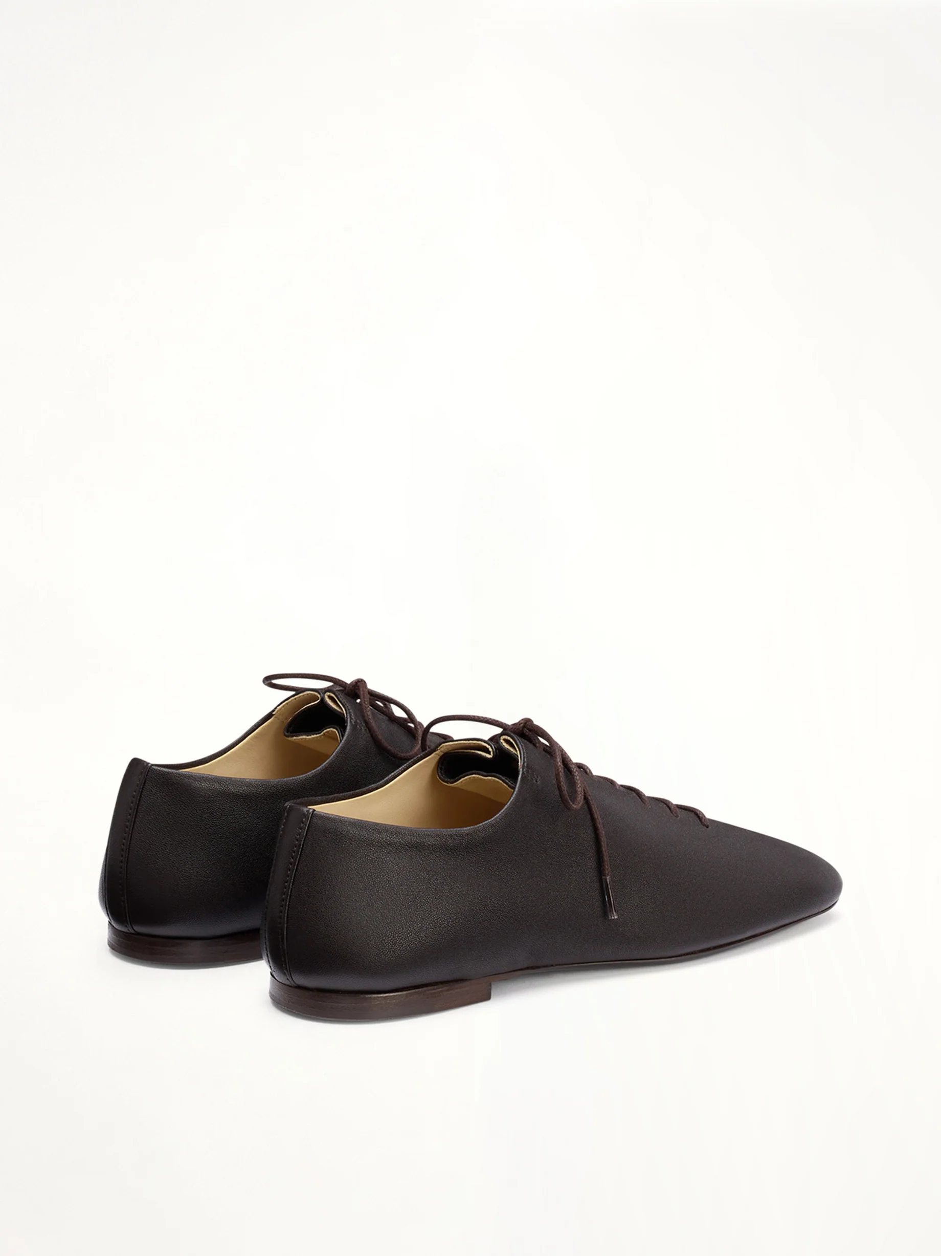 Souris Flat Classic Derbies in Dark Chocolate - Image 3