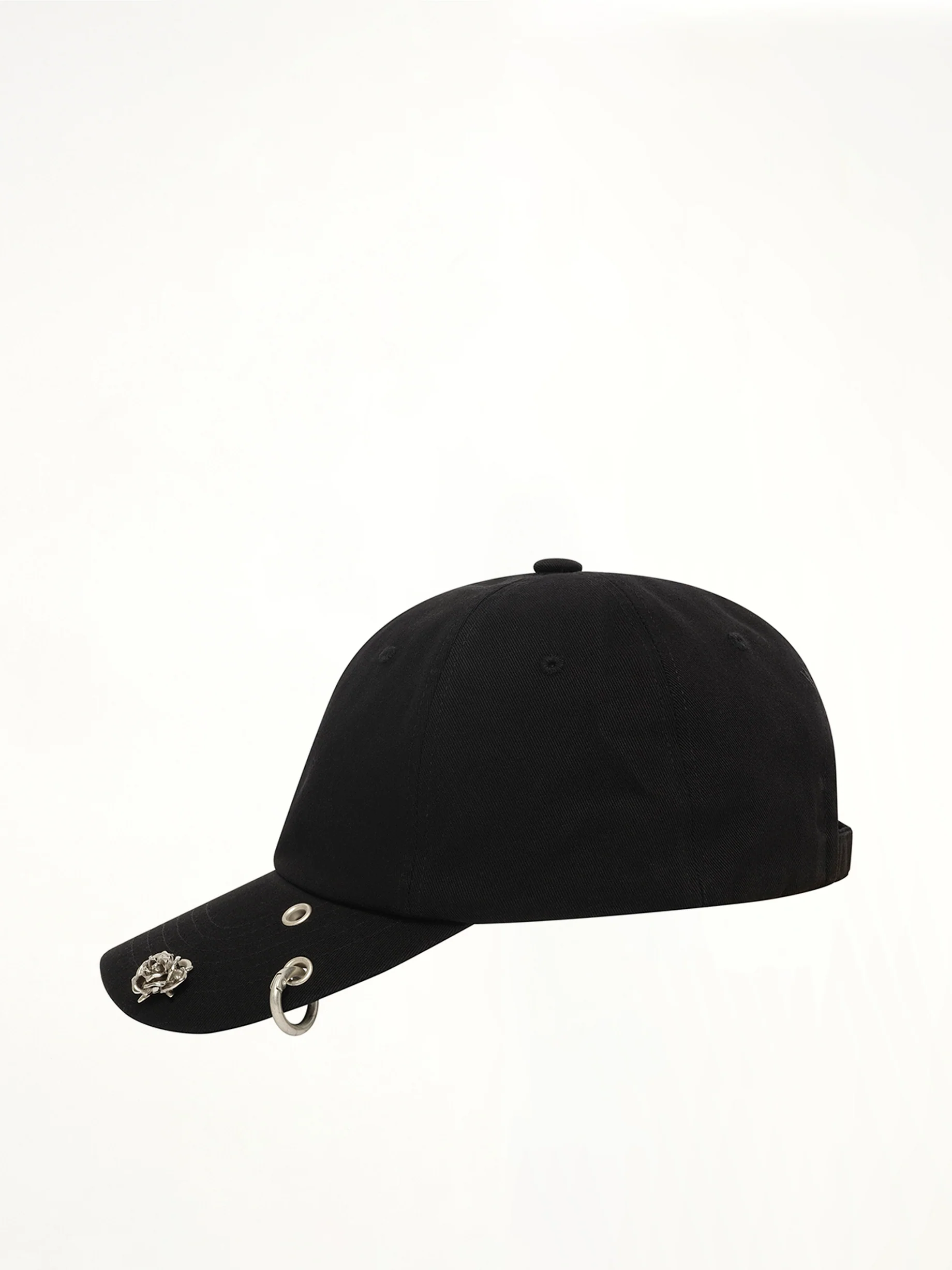 Spike Rose Cap in Black - Image 2