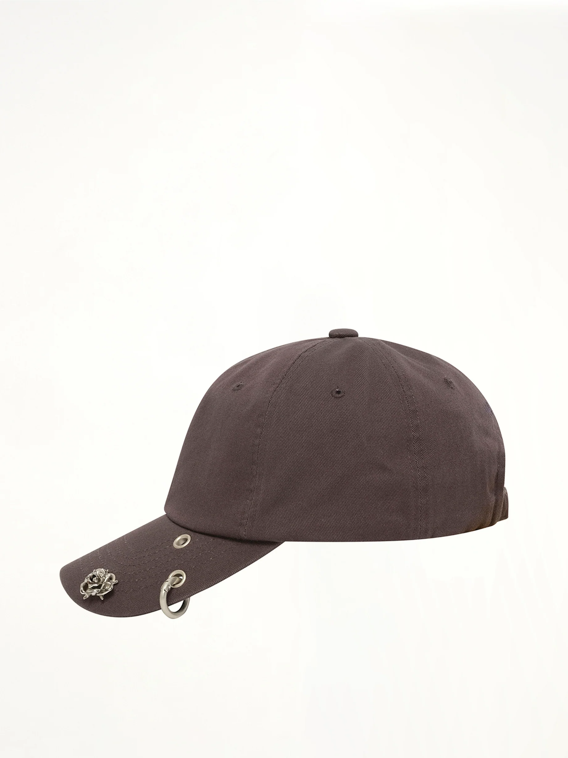 Spike Rose Cap in Charcoal - Image 2