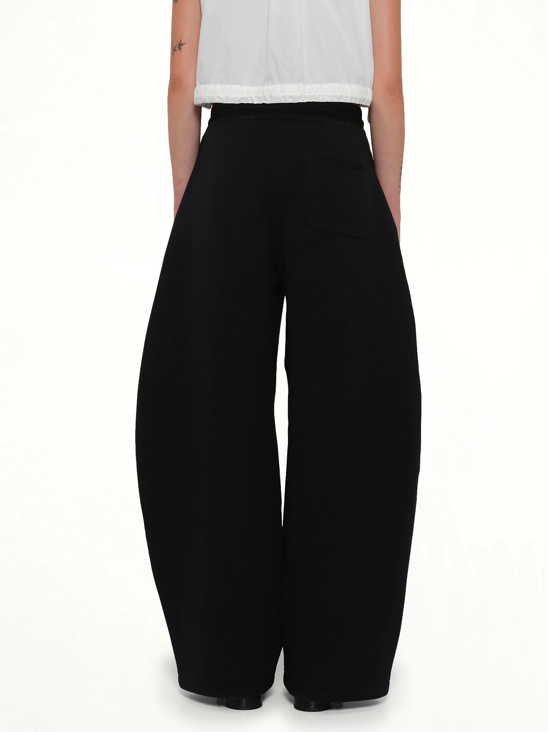 Sponge Barrel Sweatpants in Black - Image 5