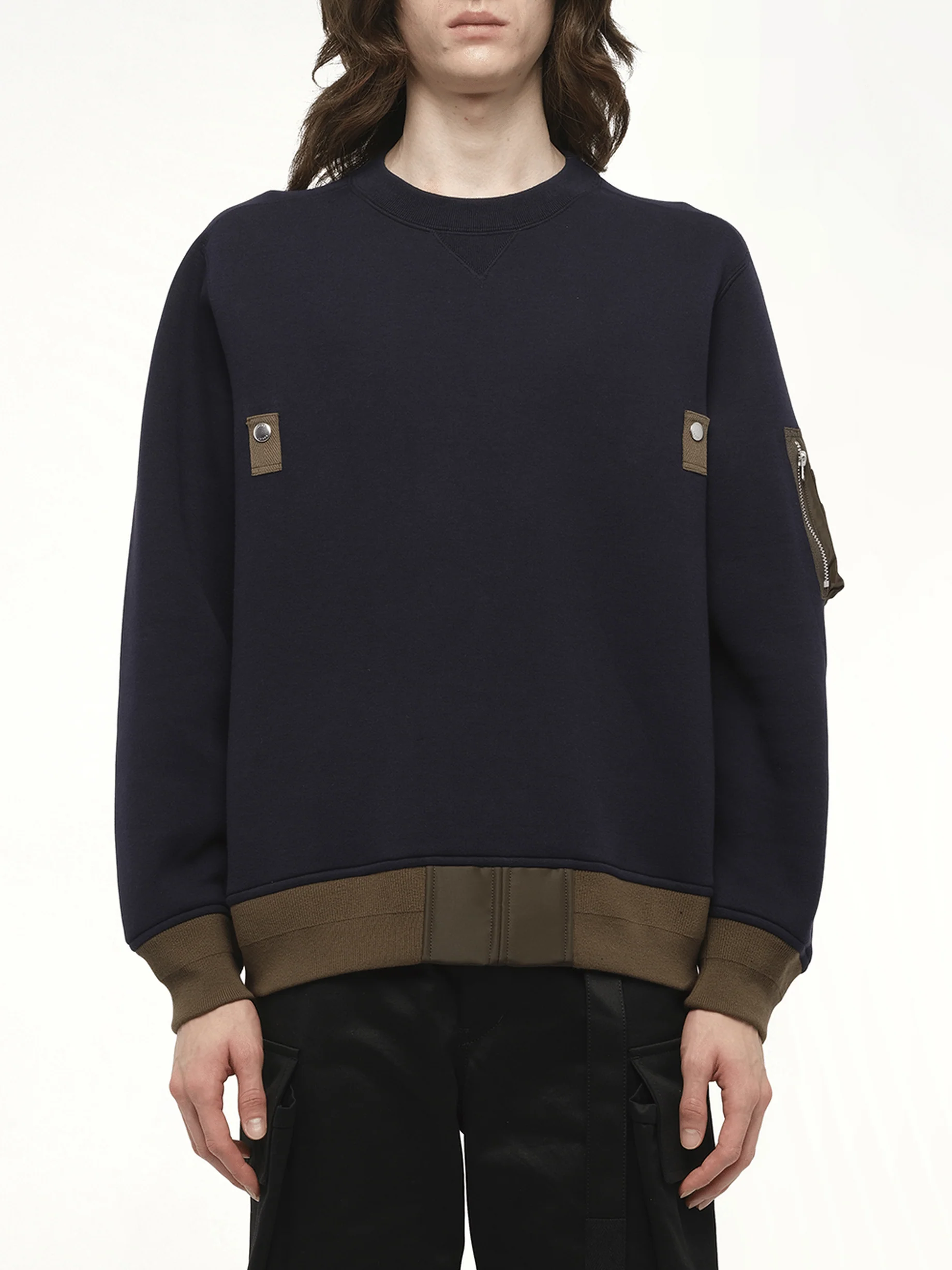 Sponge Sweat Pullover in Navy