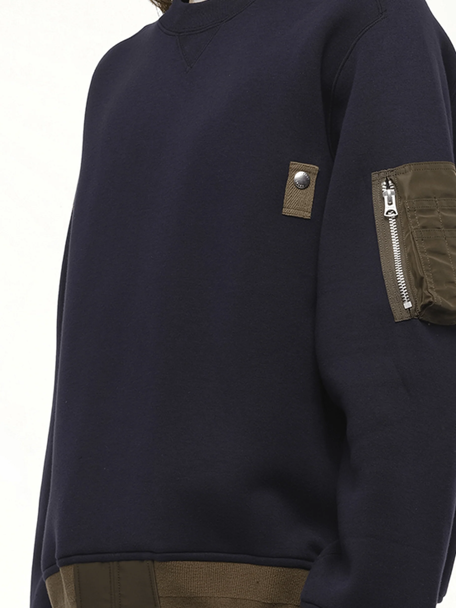 Sponge Sweat Pullover in Navy - Image 3