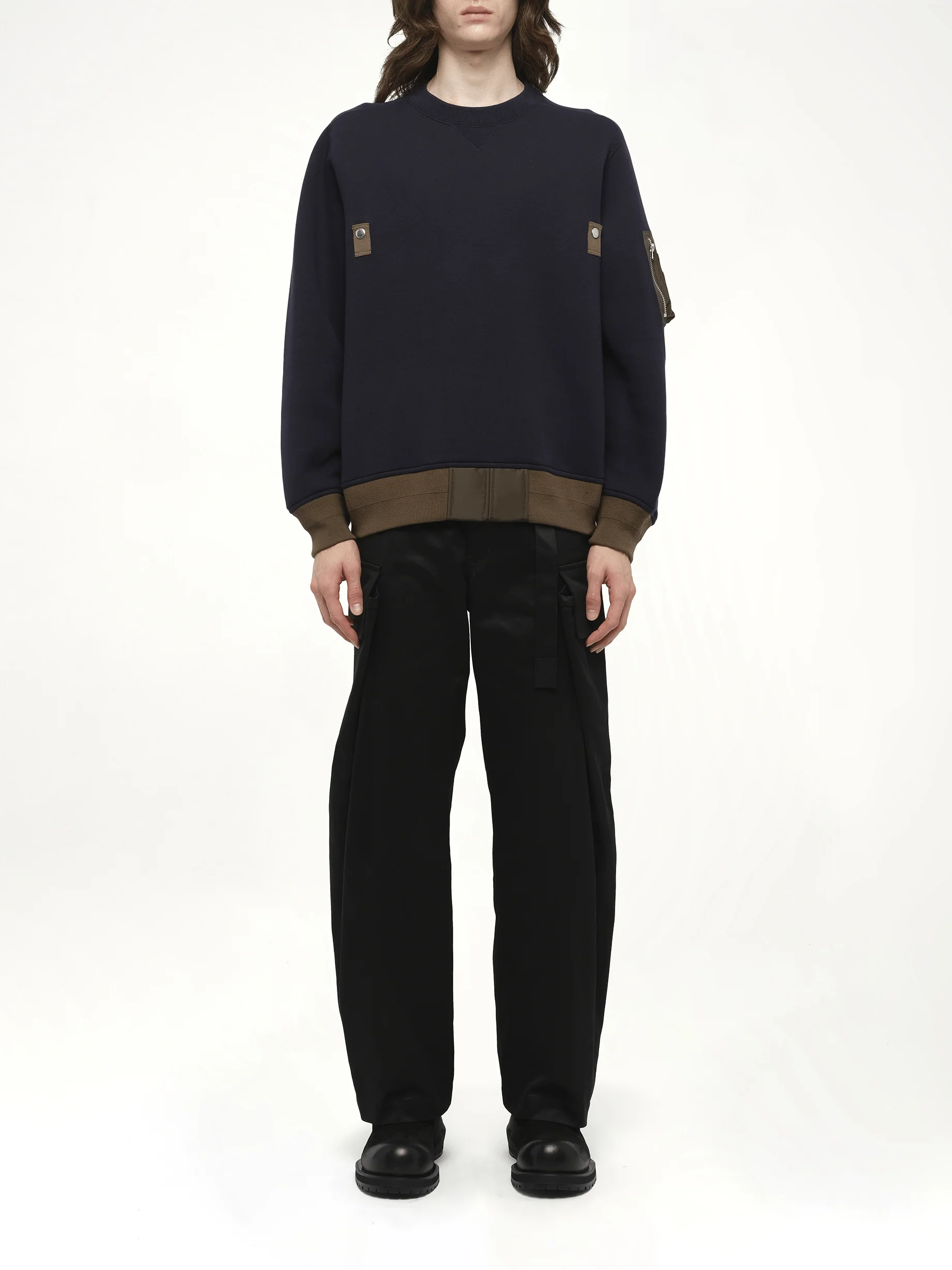 Sponge Sweat Pullover in Navy - Image 7
