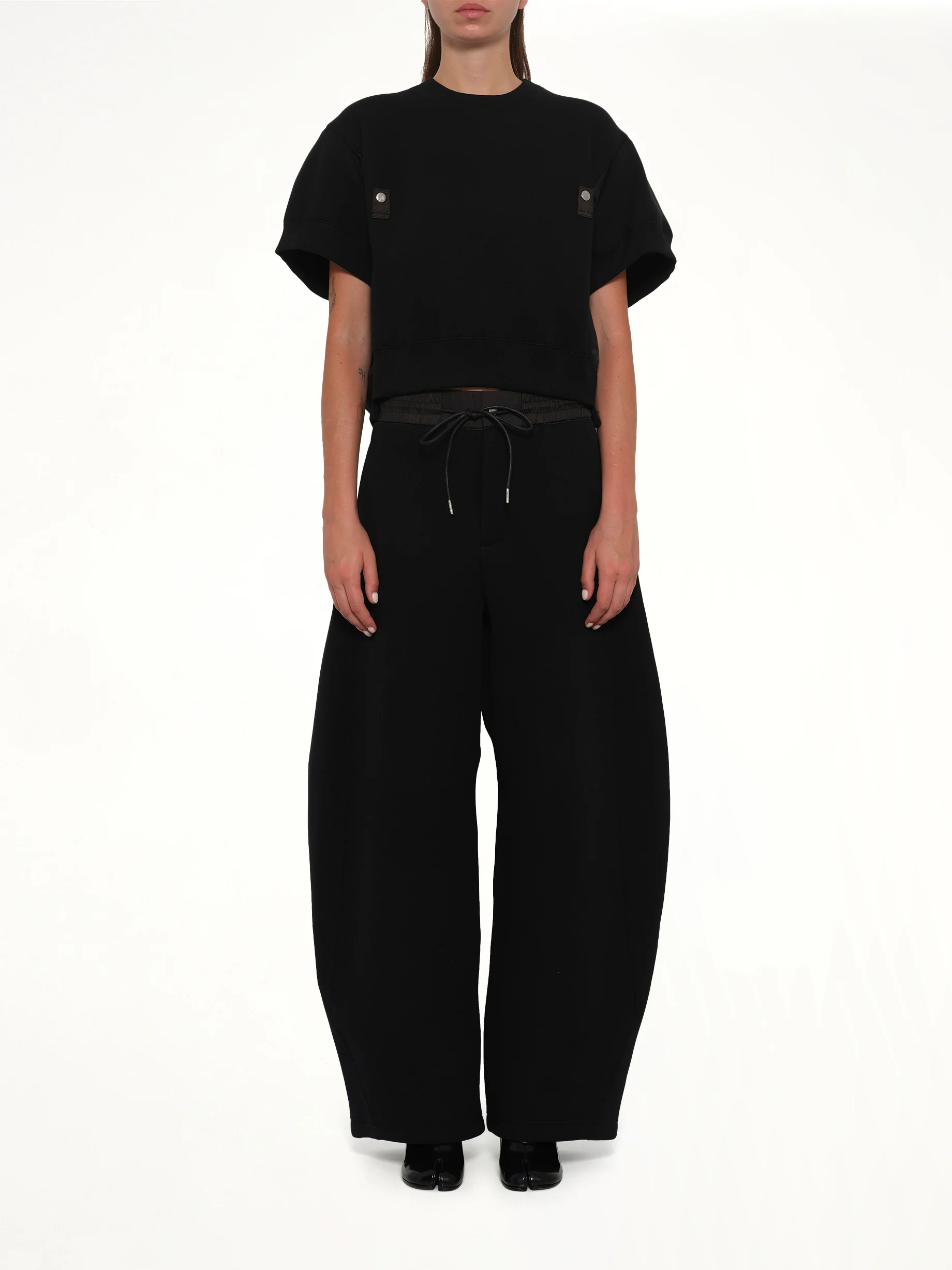 Sponge Sweat Short Sleeve Pullover in Black - Image 7