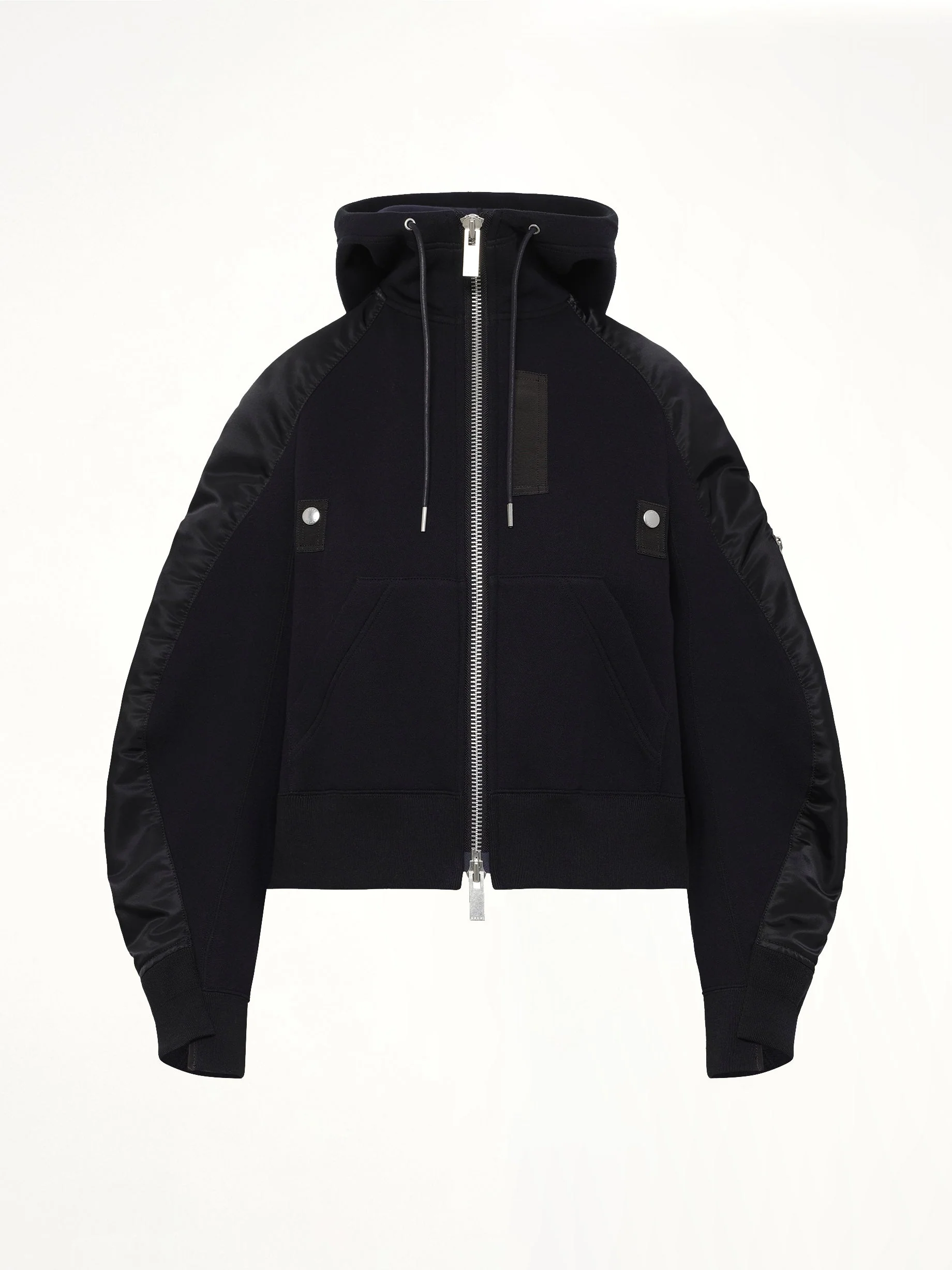 Sponge Sweat Twist Hoodie in Black - Image 2