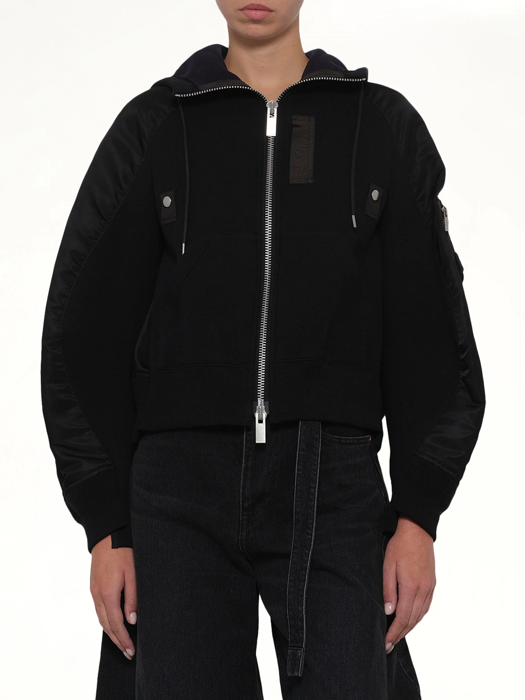 Sponge Sweat Twist Hoodie in Black - Image 6