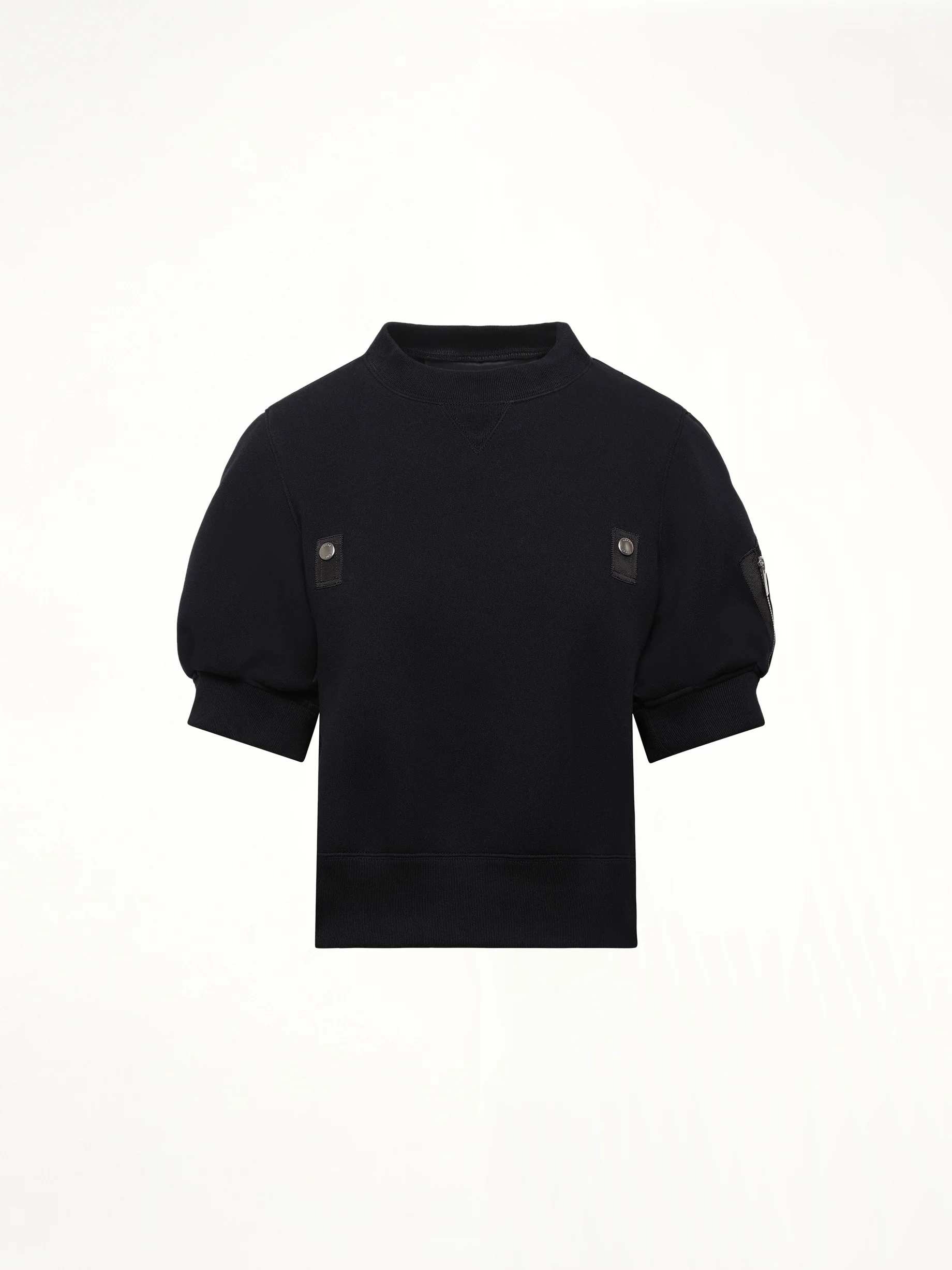 Sponge x Nylon Twill Pullover in Black - Image 2