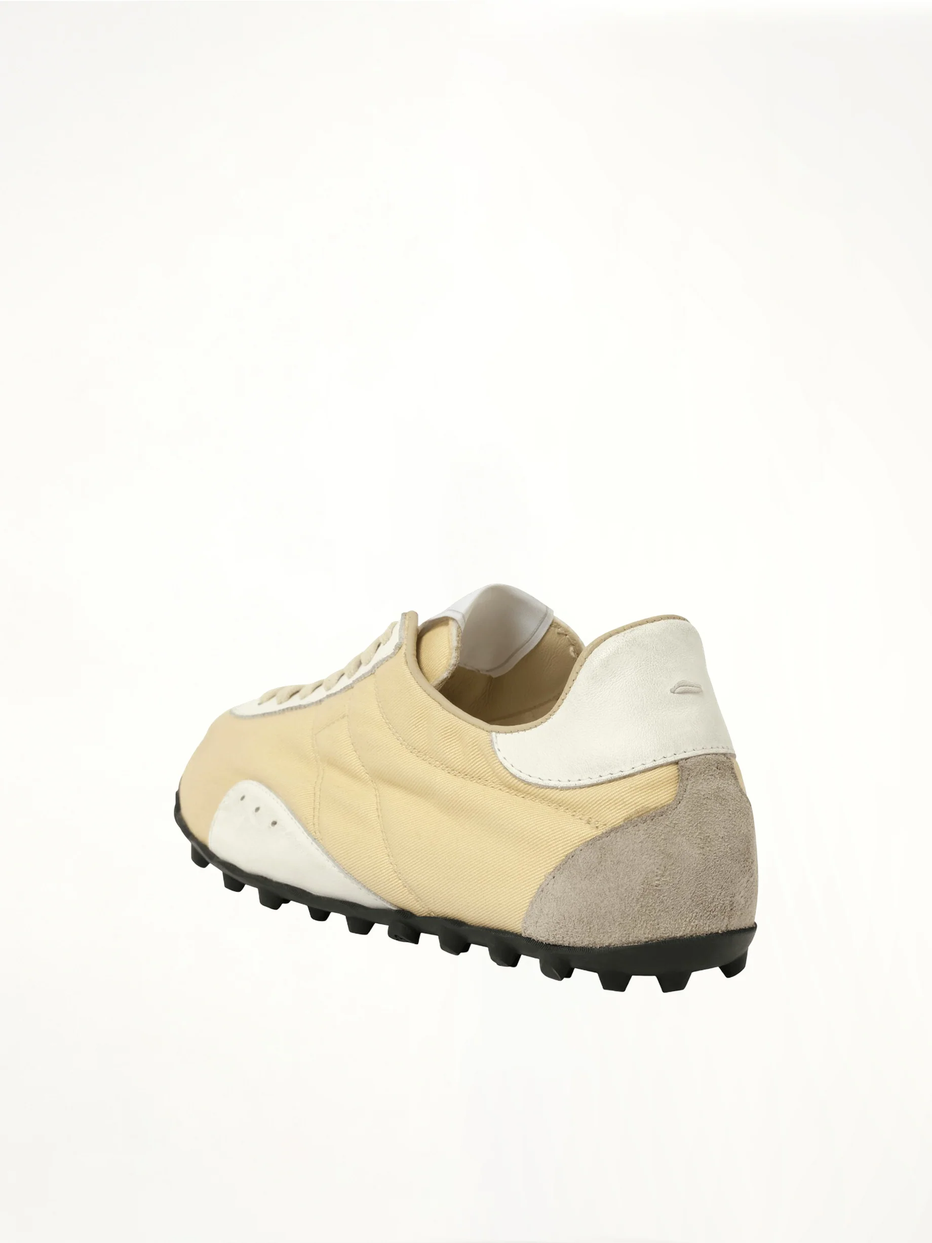 Sprinters Low Top Sneaker in Yellow/White/Antique White - Image 3