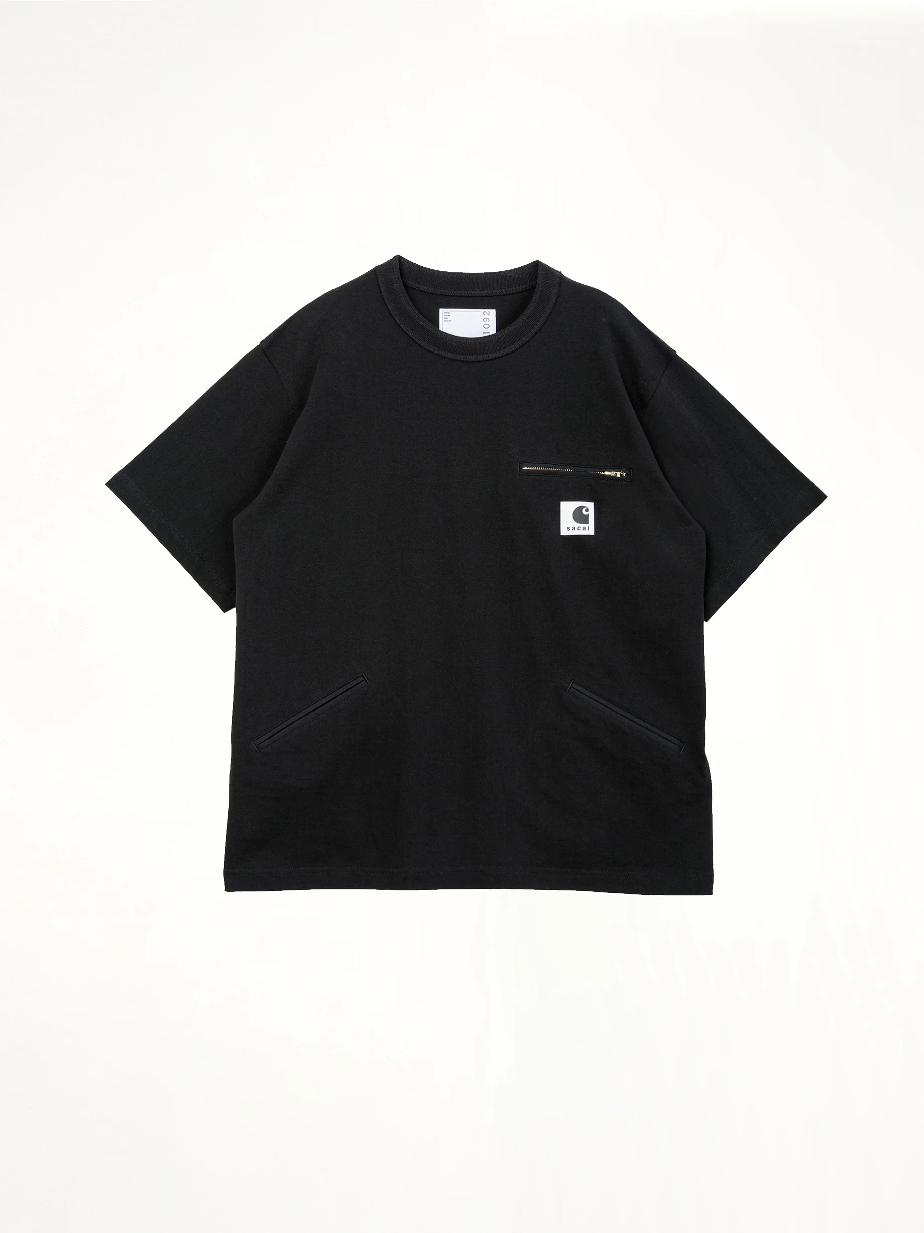 Carhartt WIP Cotton Jersey T-Shirt in Black - Image 2