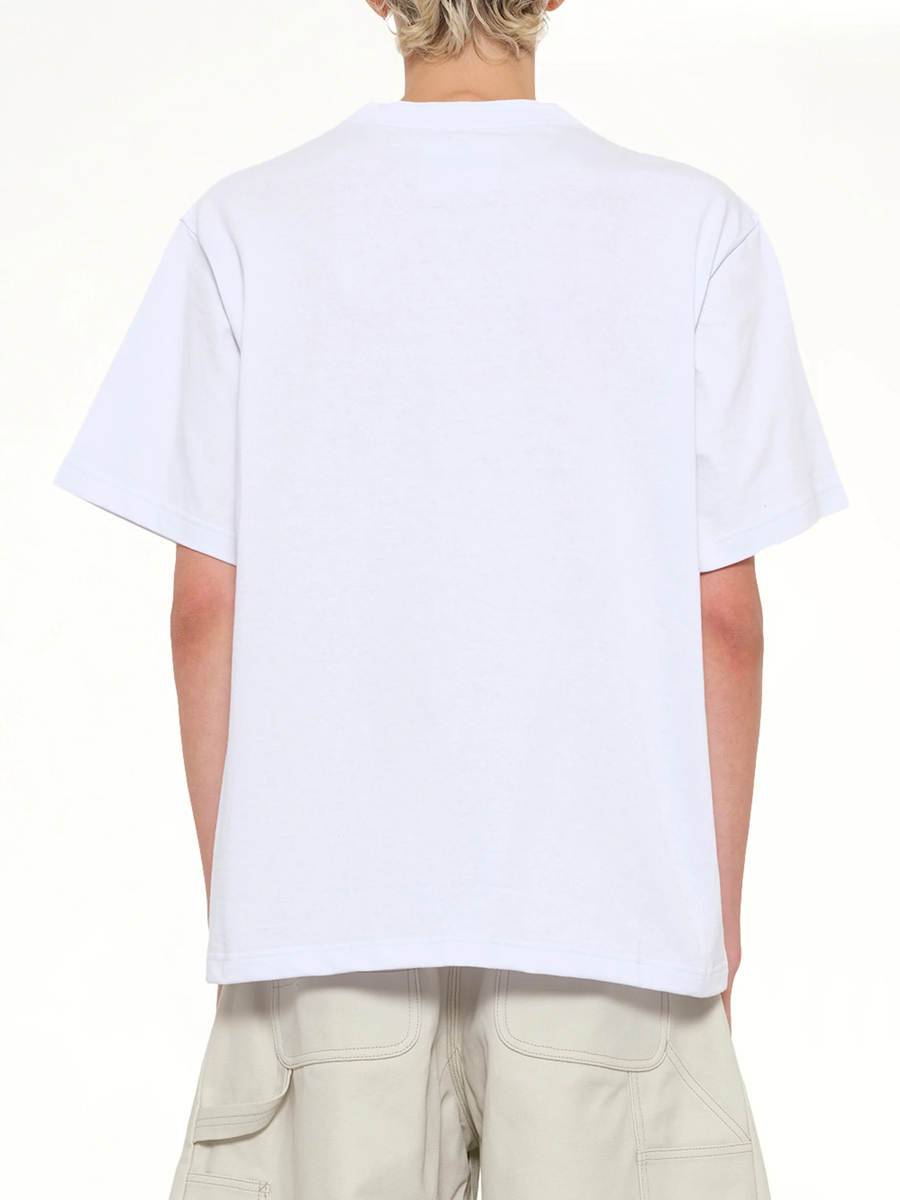 Carhartt WIP Cotton Jersey T-Shirt in White - Image 5