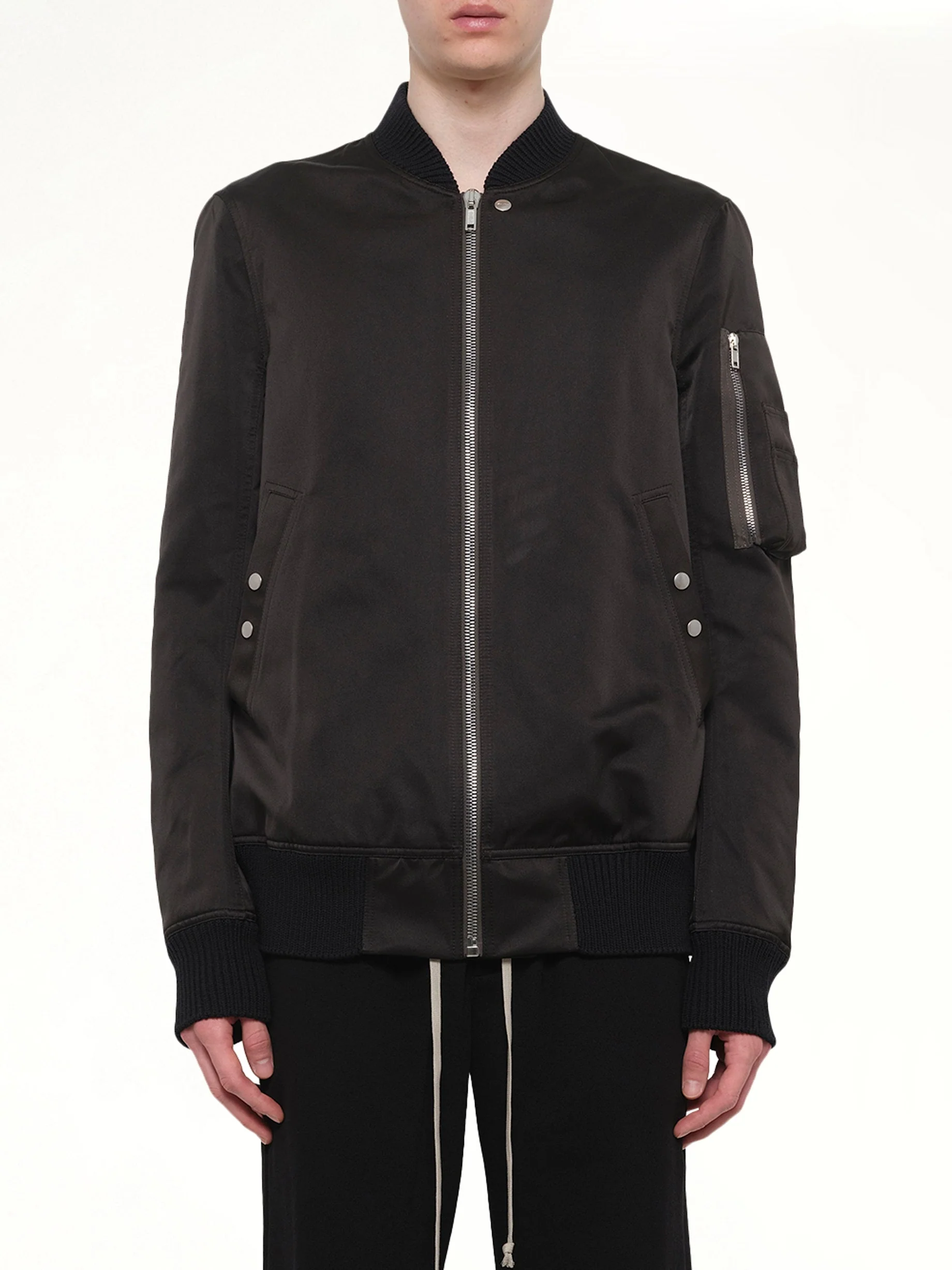 Classic Flight Jacket in Black