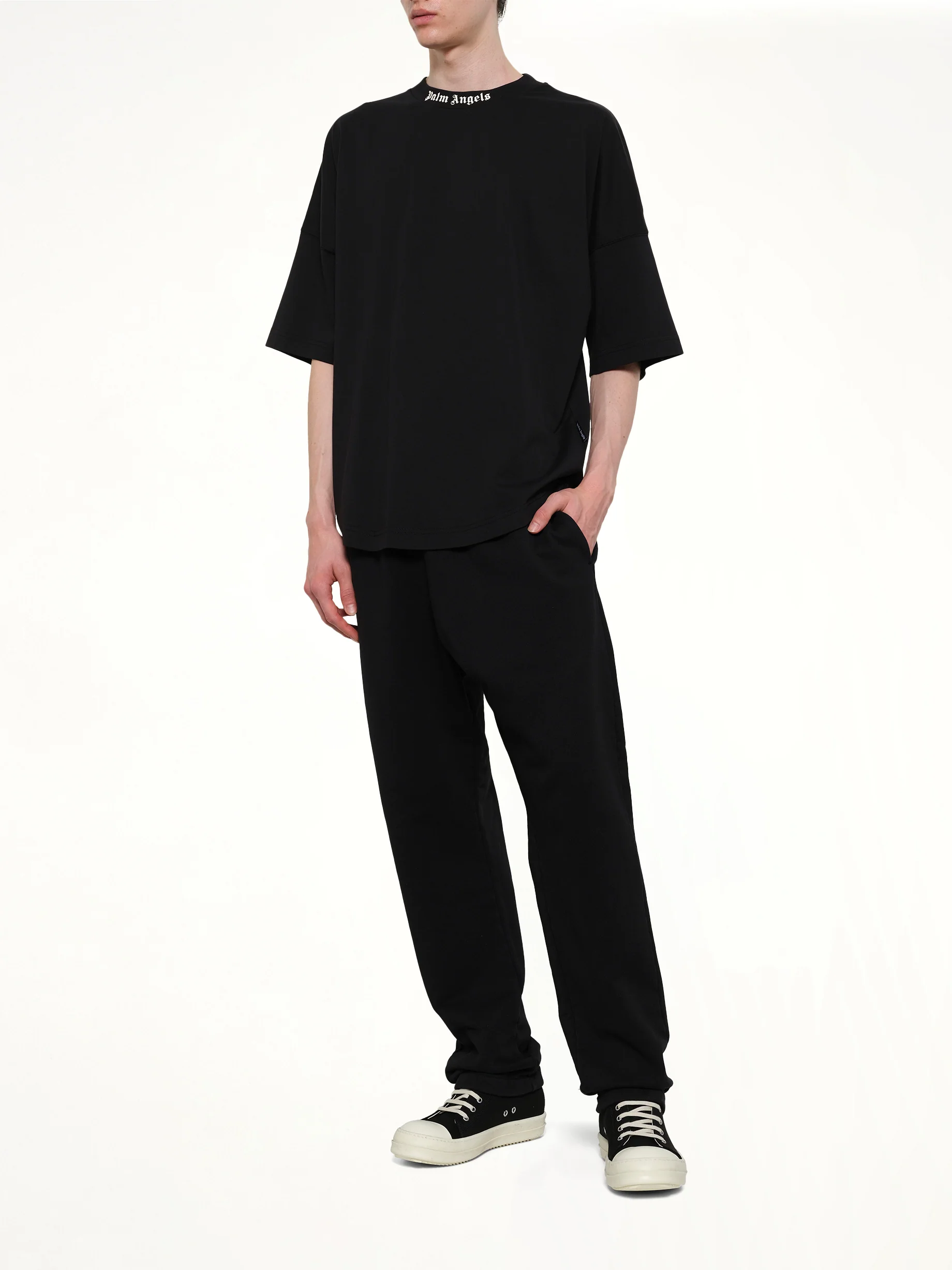 Classic Logo Over T-Shirt in Black - Image 4