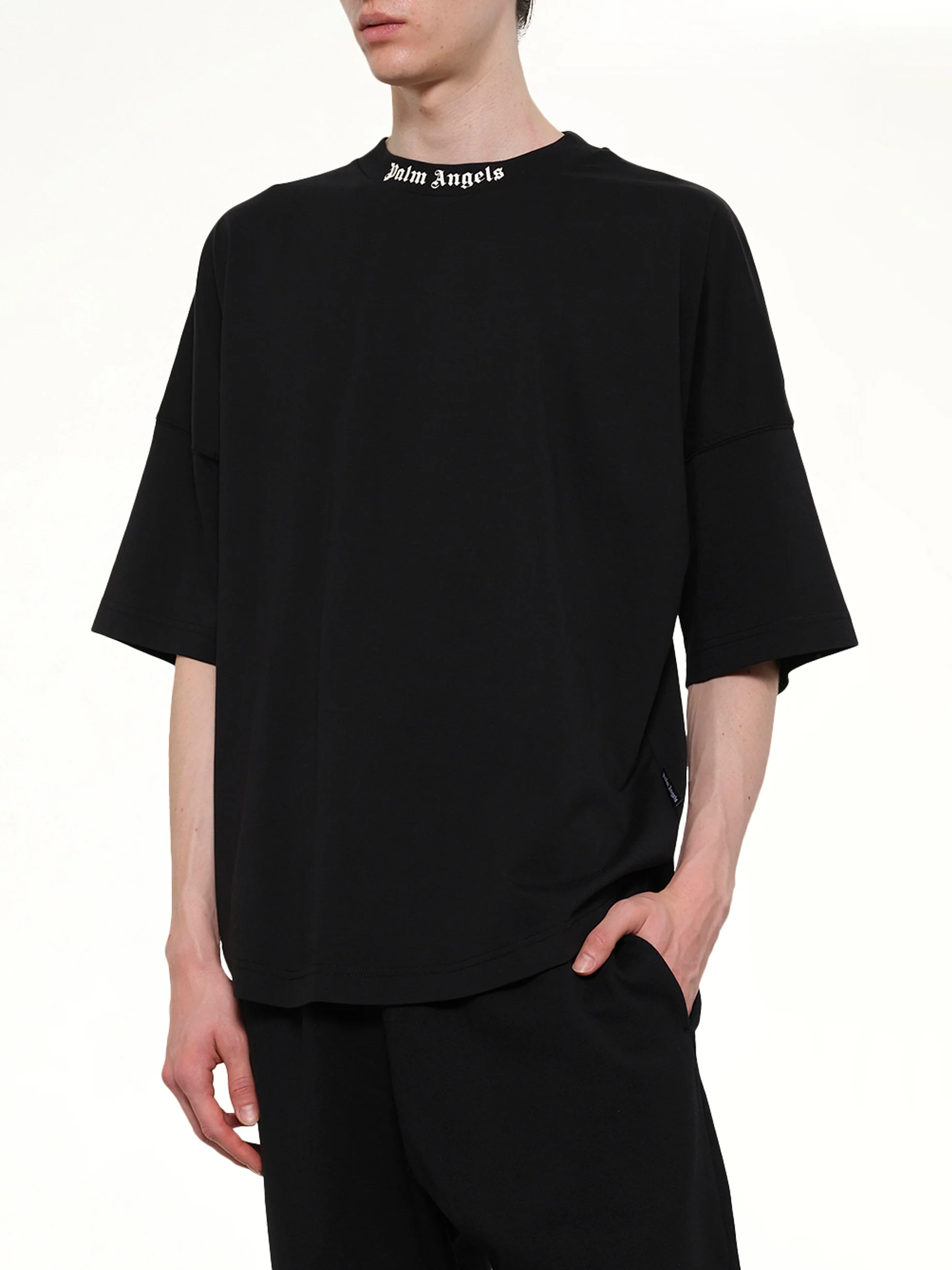 Classic Logo Over T-Shirt in Black - Image 6