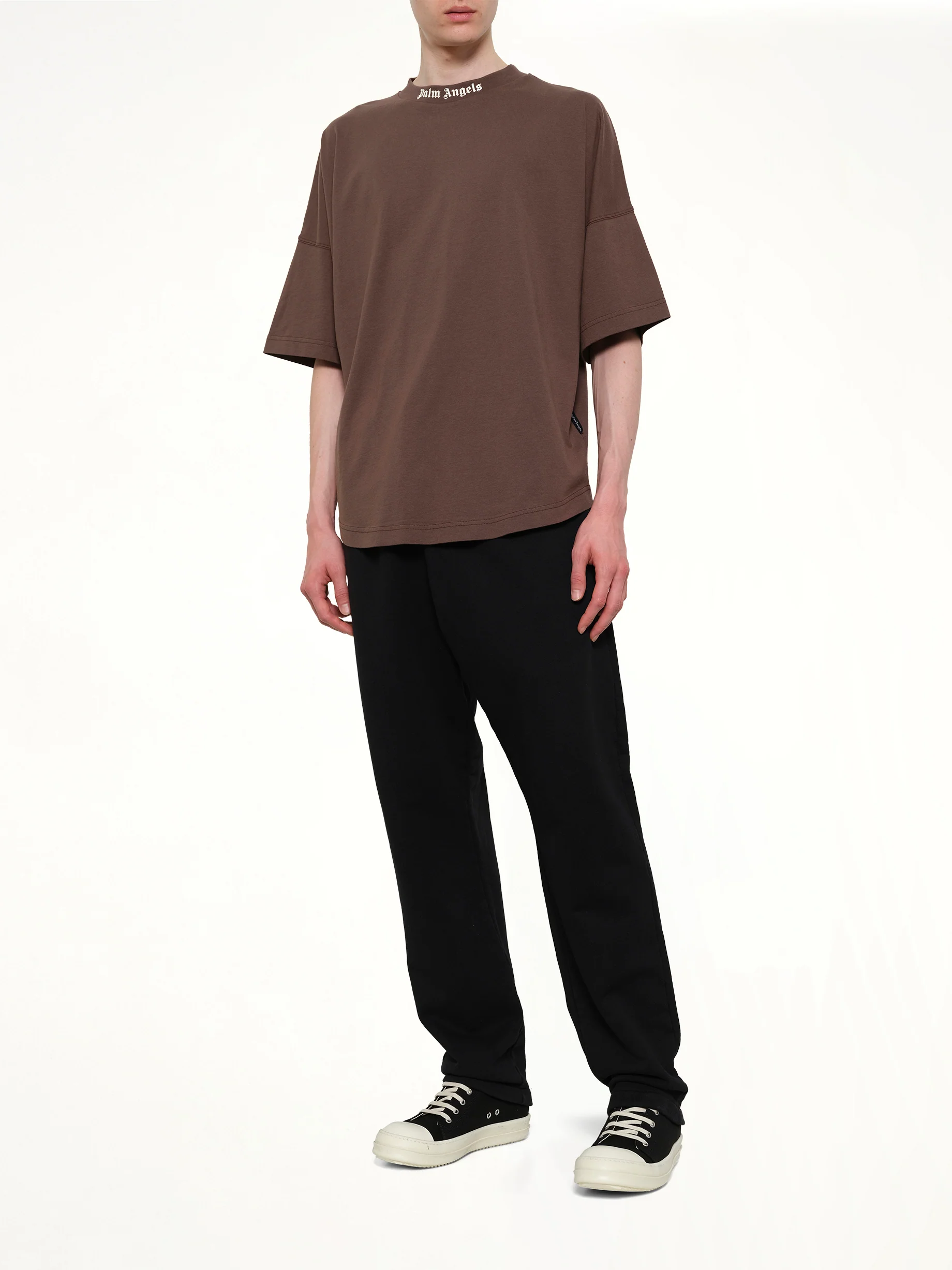Classic Logo Over T-Shirt in Brown - Image 4