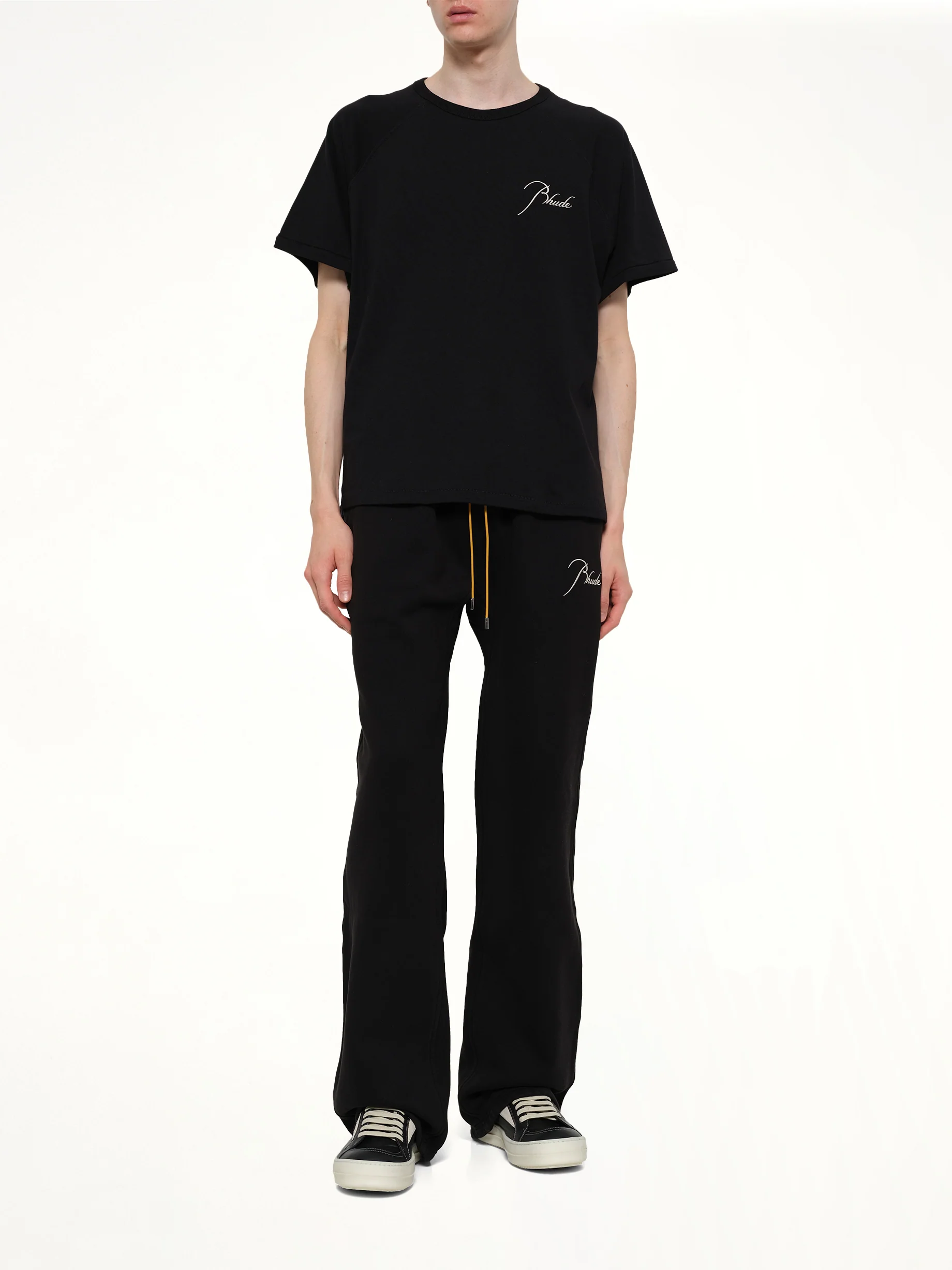 Classique Sweatpant in Black/White - Image 4